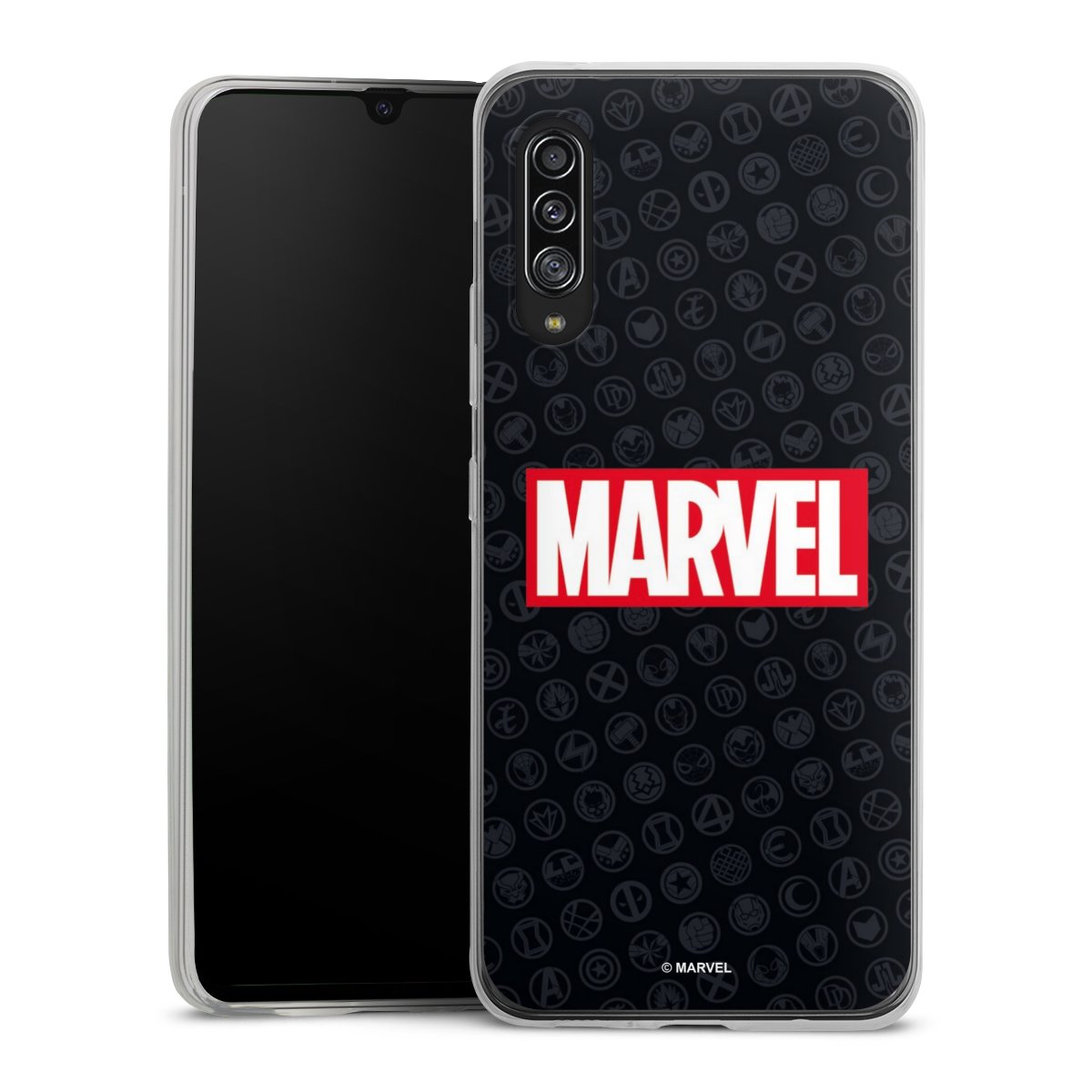 Marvel Logo Black Red 