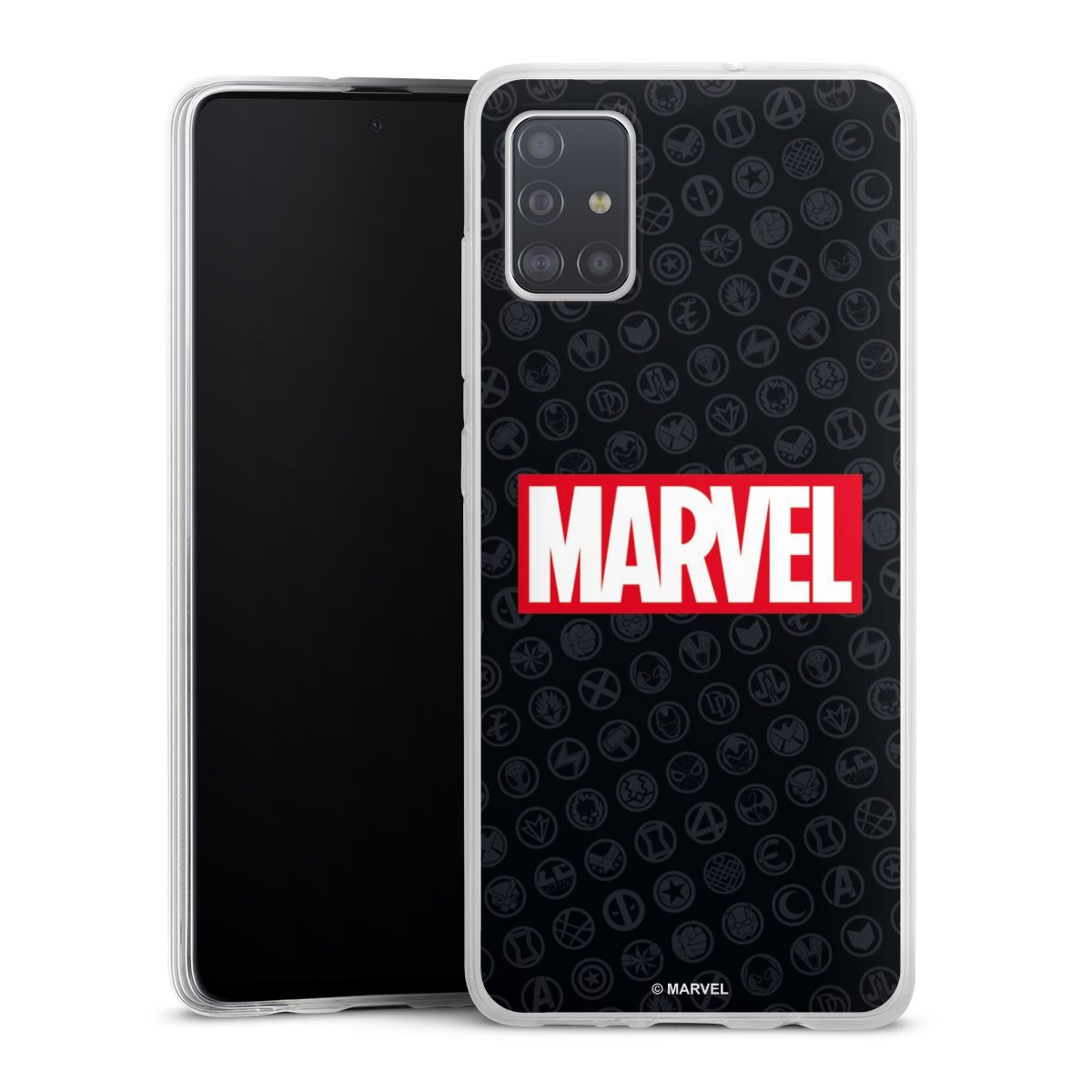 Marvel Logo Black Red 