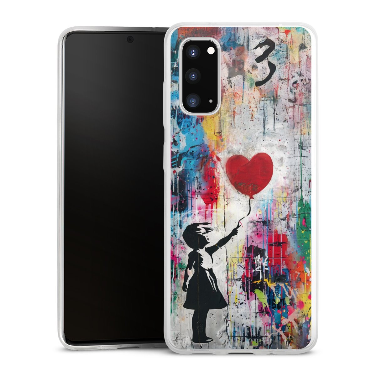 Balloon Girl Colorful