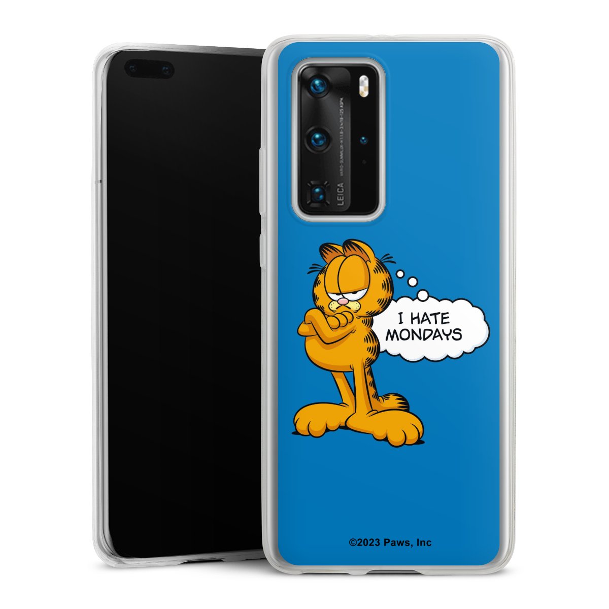 Garfield Je déteste les lundis Bleu