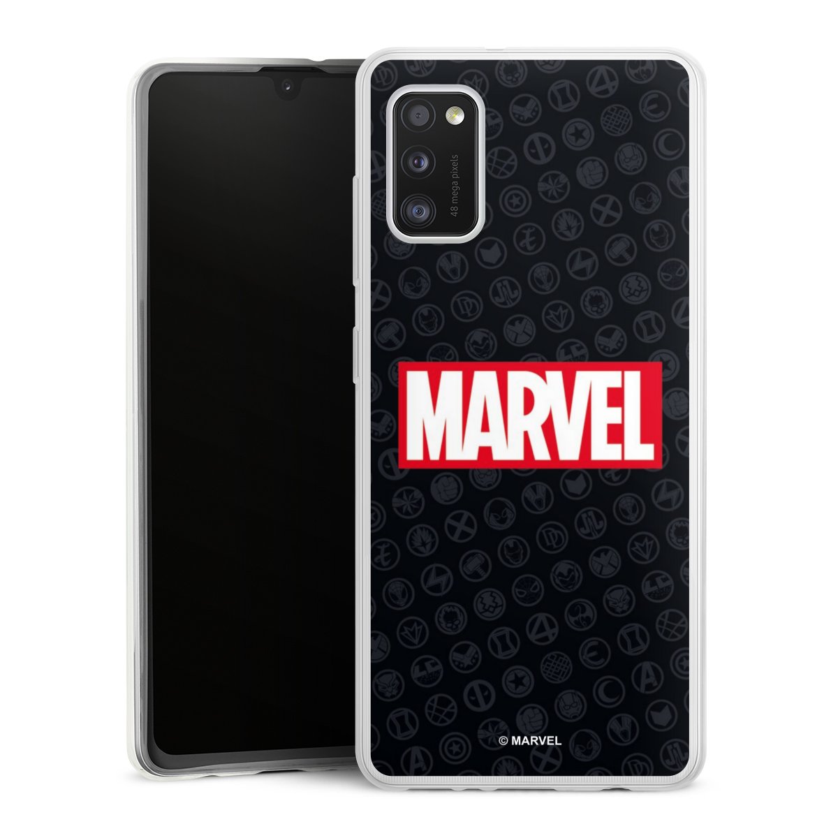 Marvel Logo Black Red 