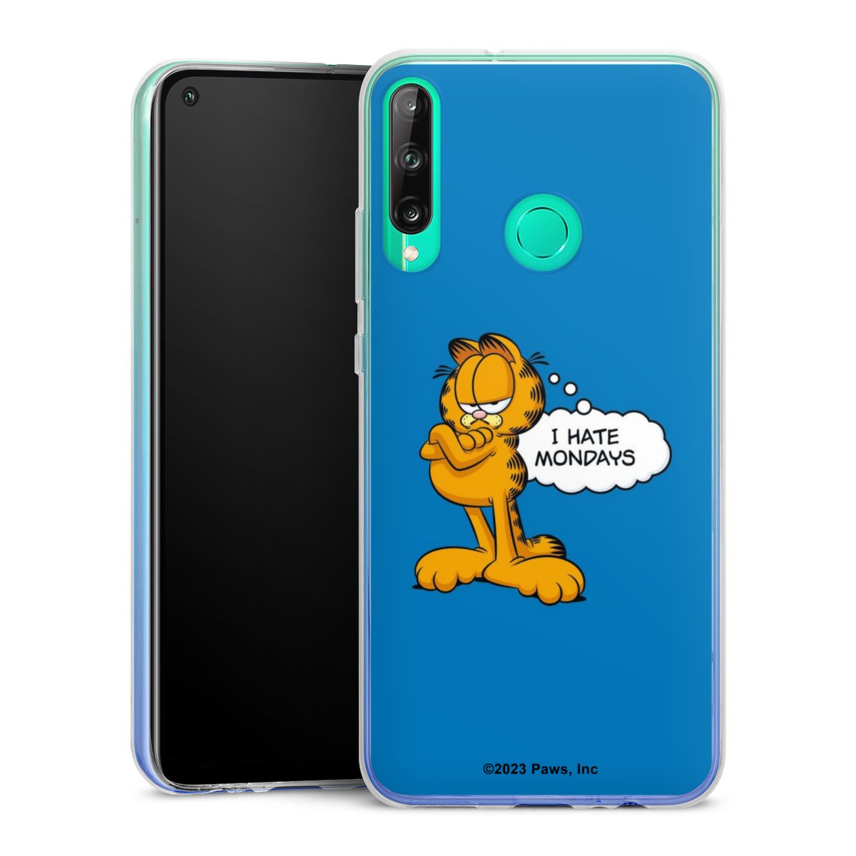 Garfield Ik haat maandagen blauw