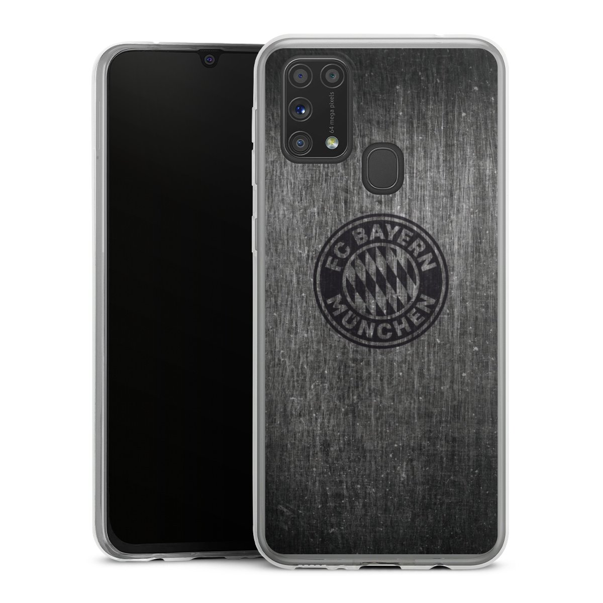 Metalllook FCB Logo einfarbig