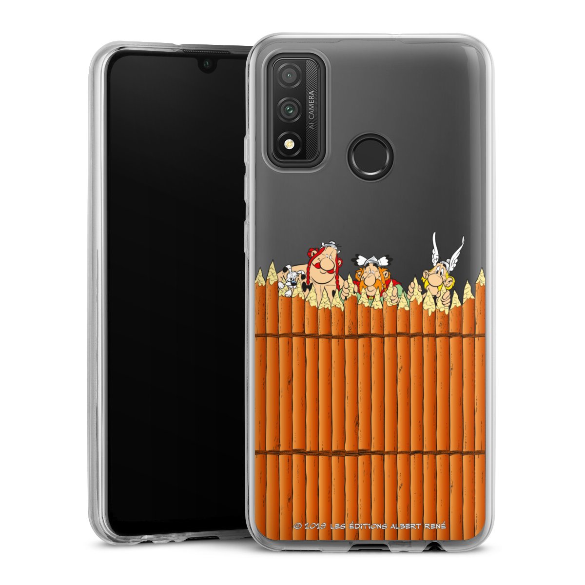 Gaulois Derrière Palissade Transparent