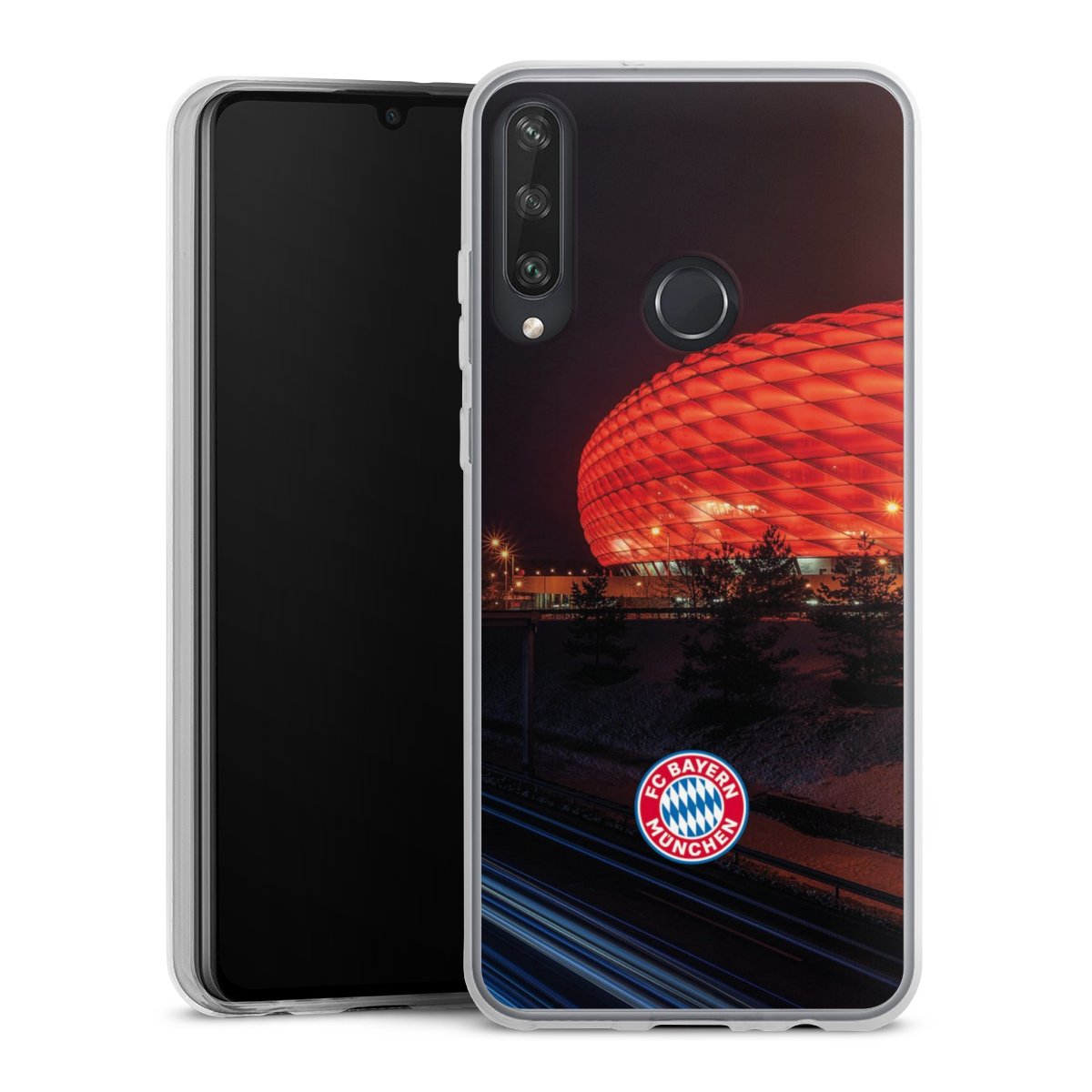 Allianz Arena bei Nacht FCB