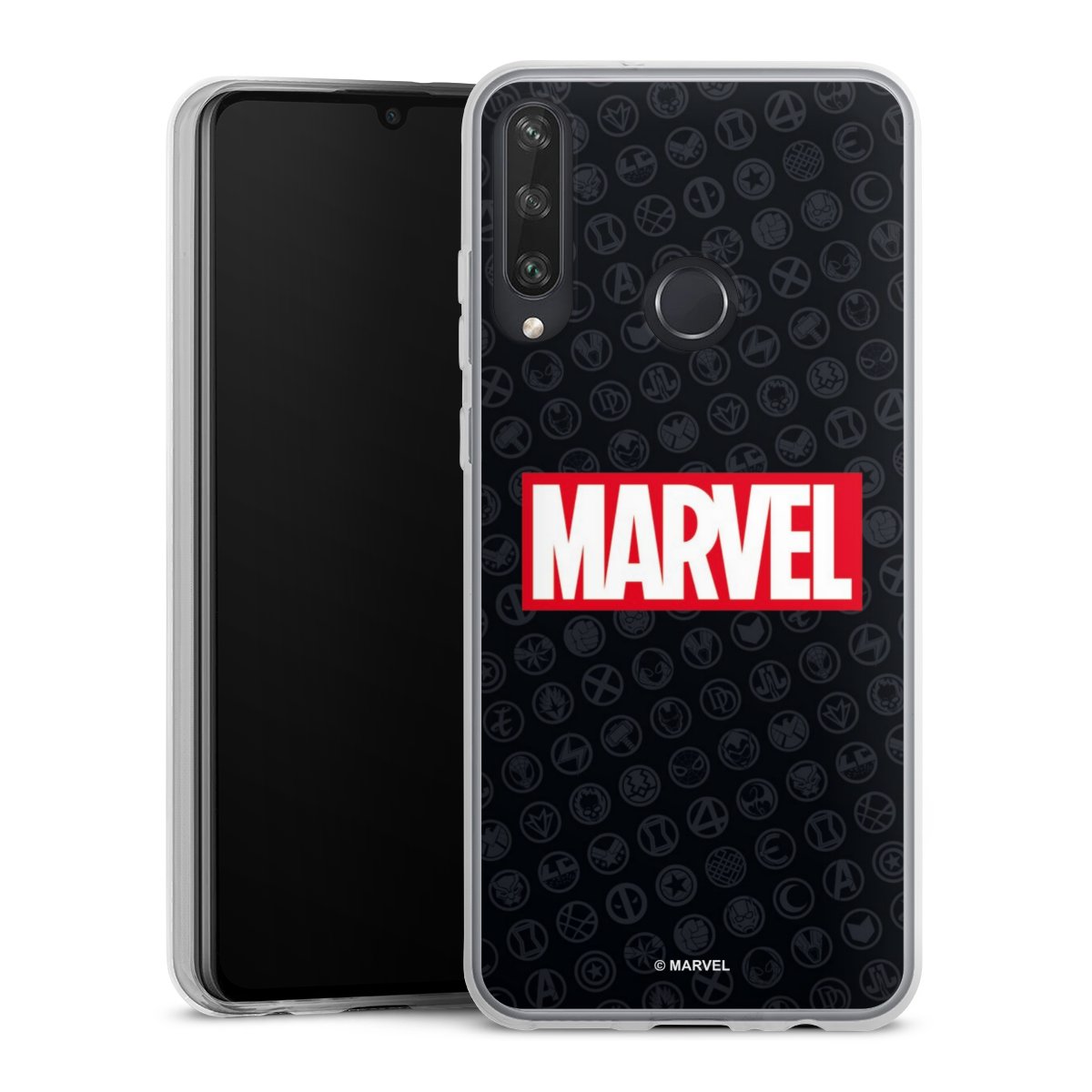 Marvel Logo Black Red 