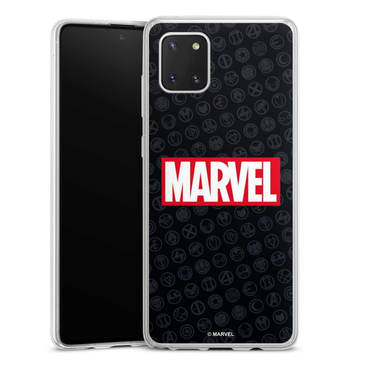 Marvel Logo Black Red 