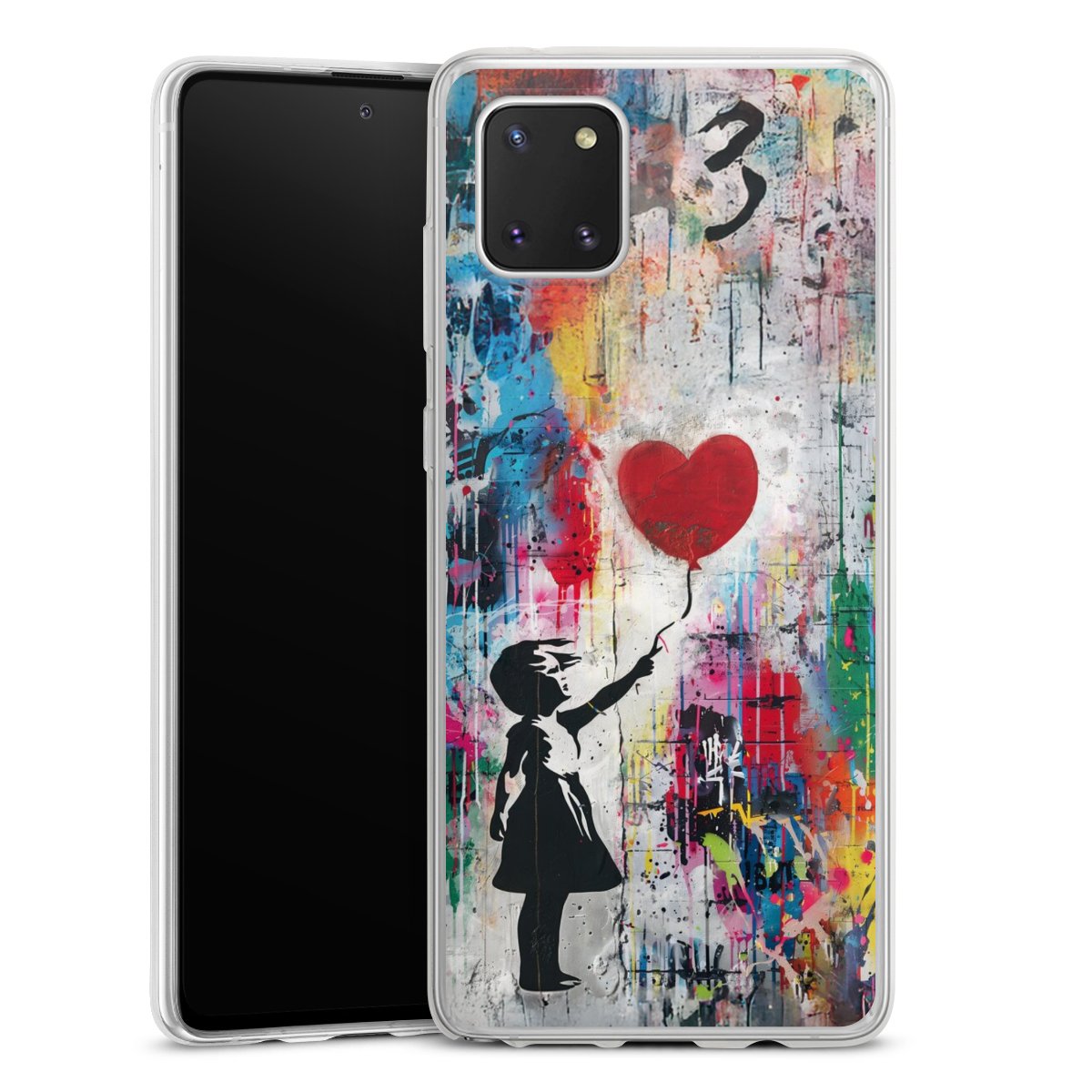 Balloon Girl Colorful