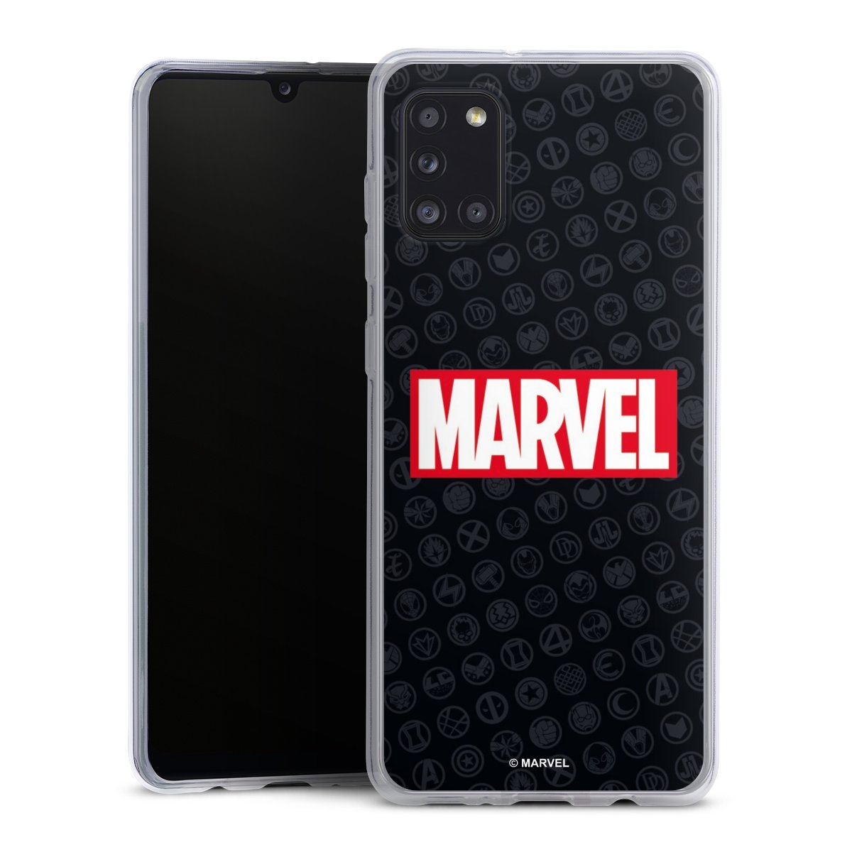 Marvel Logo Black Red 