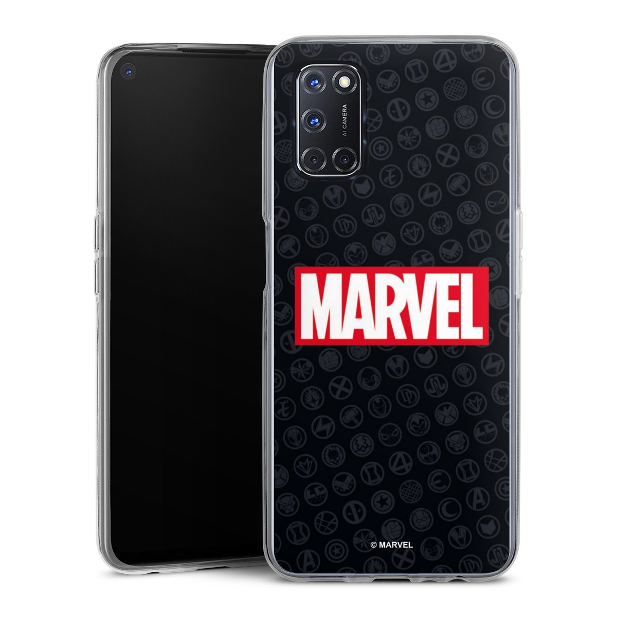 Marvel Logo Black Red 