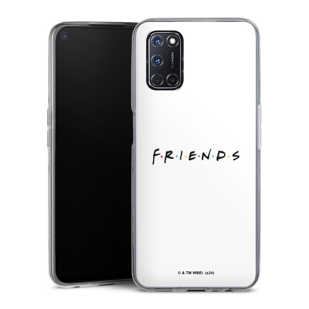 Friends Logo Black On White