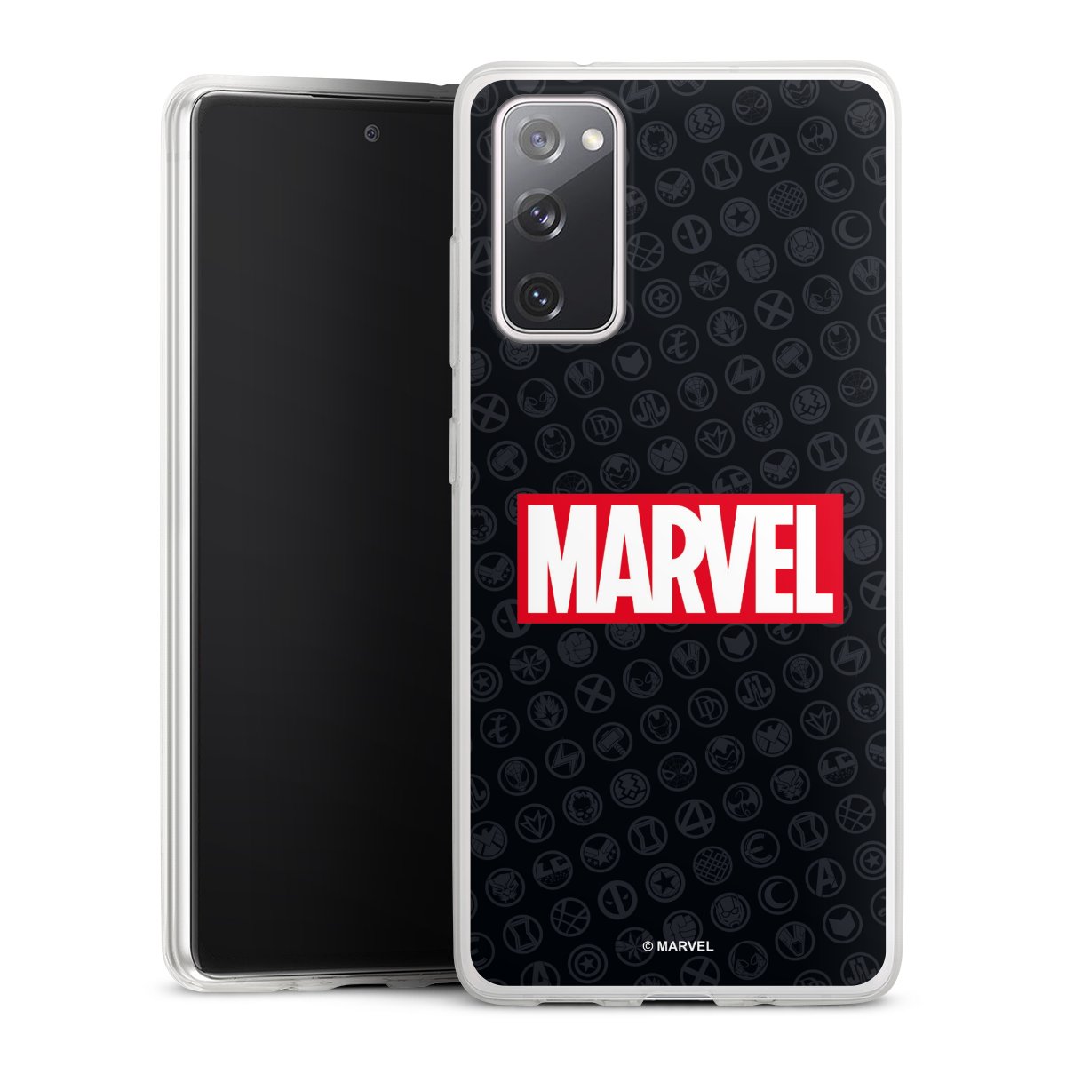 Marvel Logo Black Red 