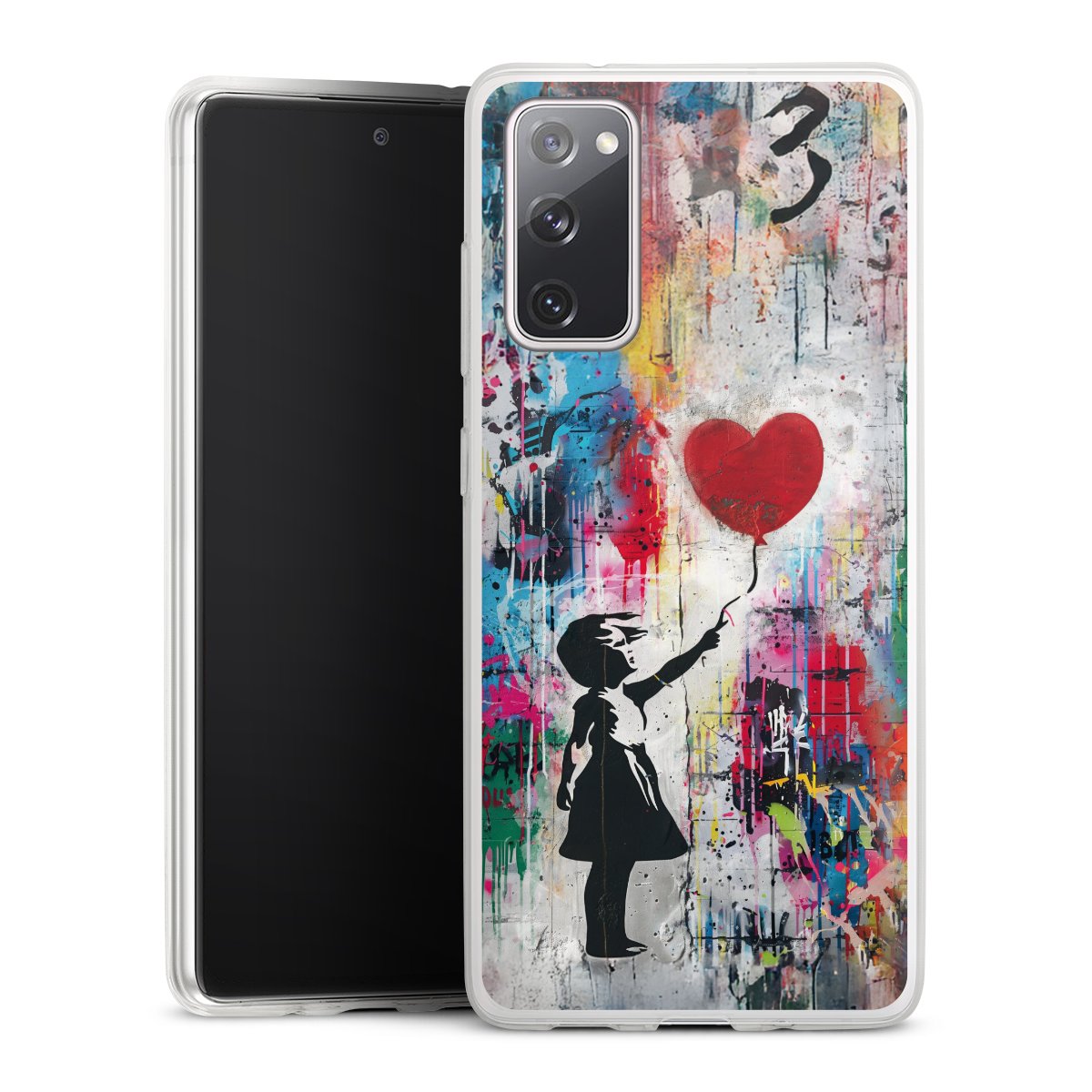 Balloon Girl Colorful