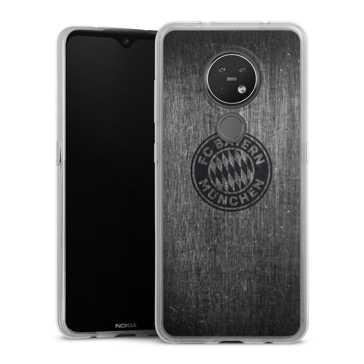 Metalllook FCB Logo einfarbig