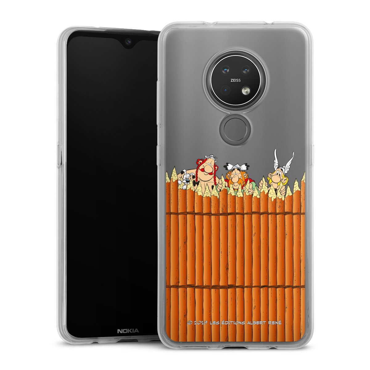 Gaulois Derrière Palissade Transparent