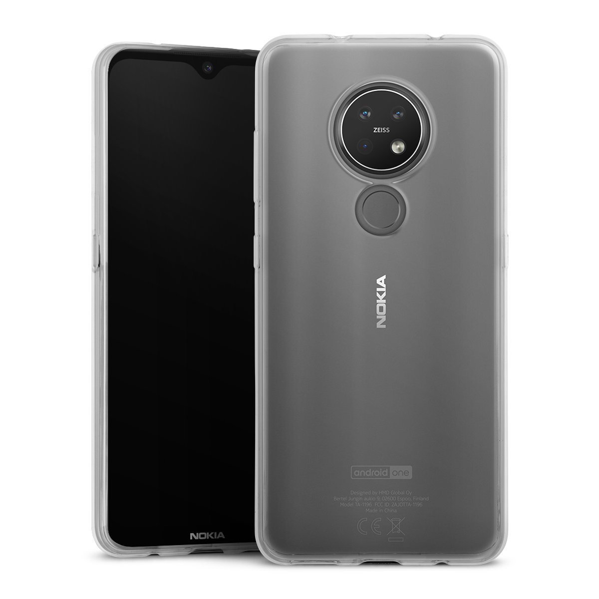 Silicone Slim Case per Nokia 7.2