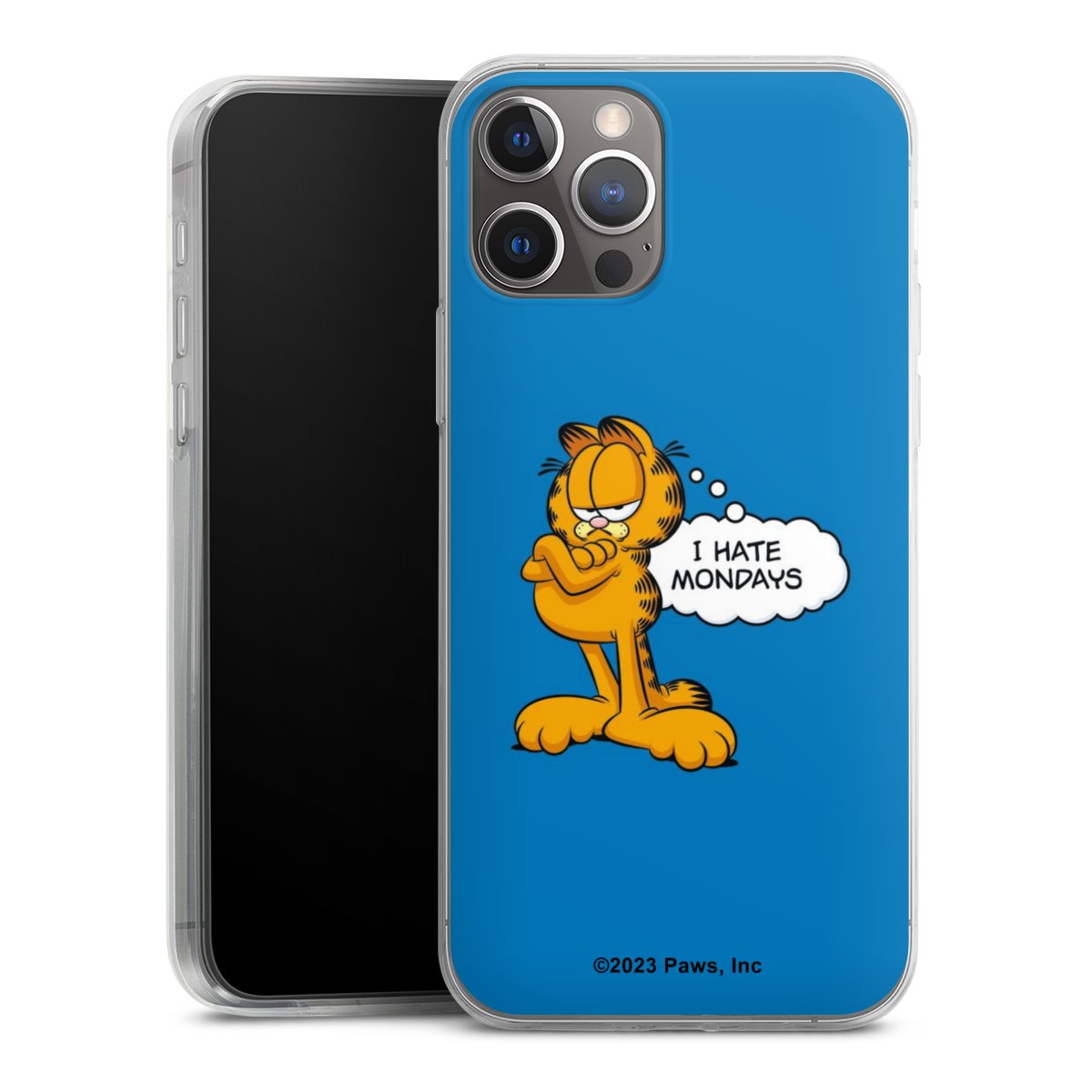 Garfield Ik haat maandagen blauw