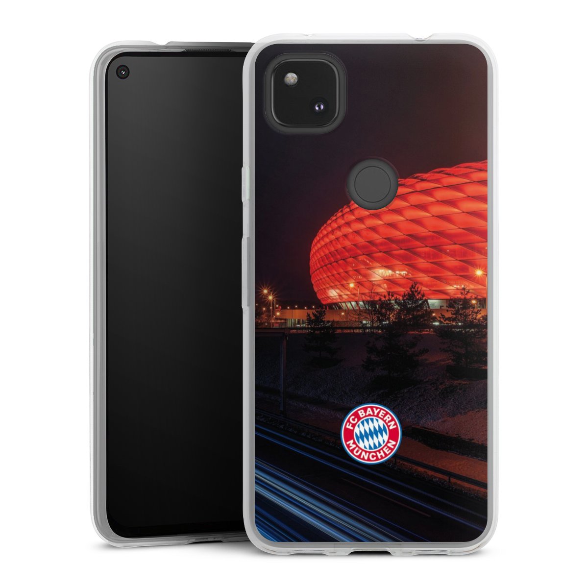 Allianz Arena bei Nacht FCB