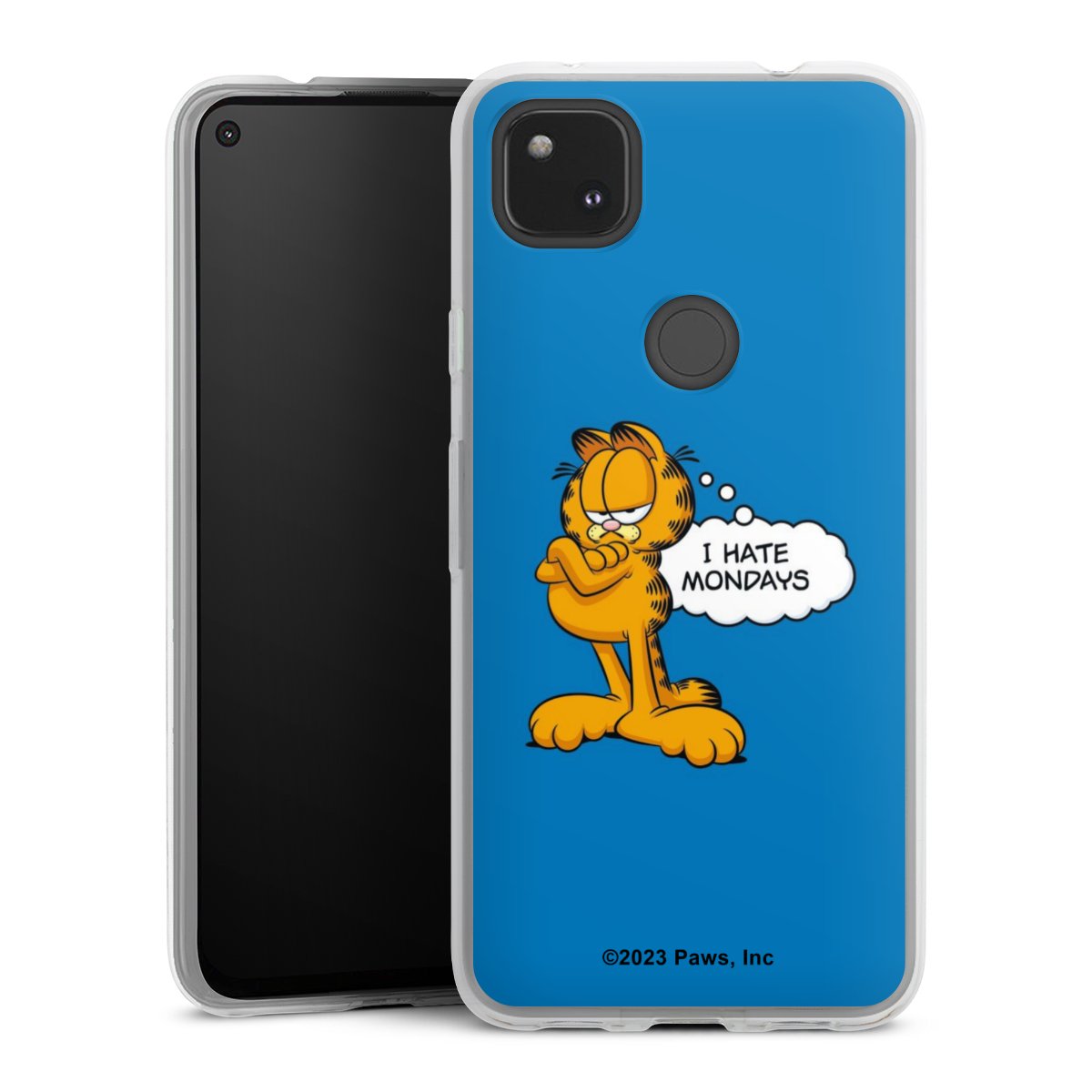 Garfield Ik haat maandagen blauw