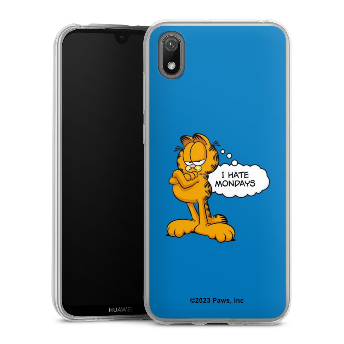 Garfield Ik haat maandagen blauw