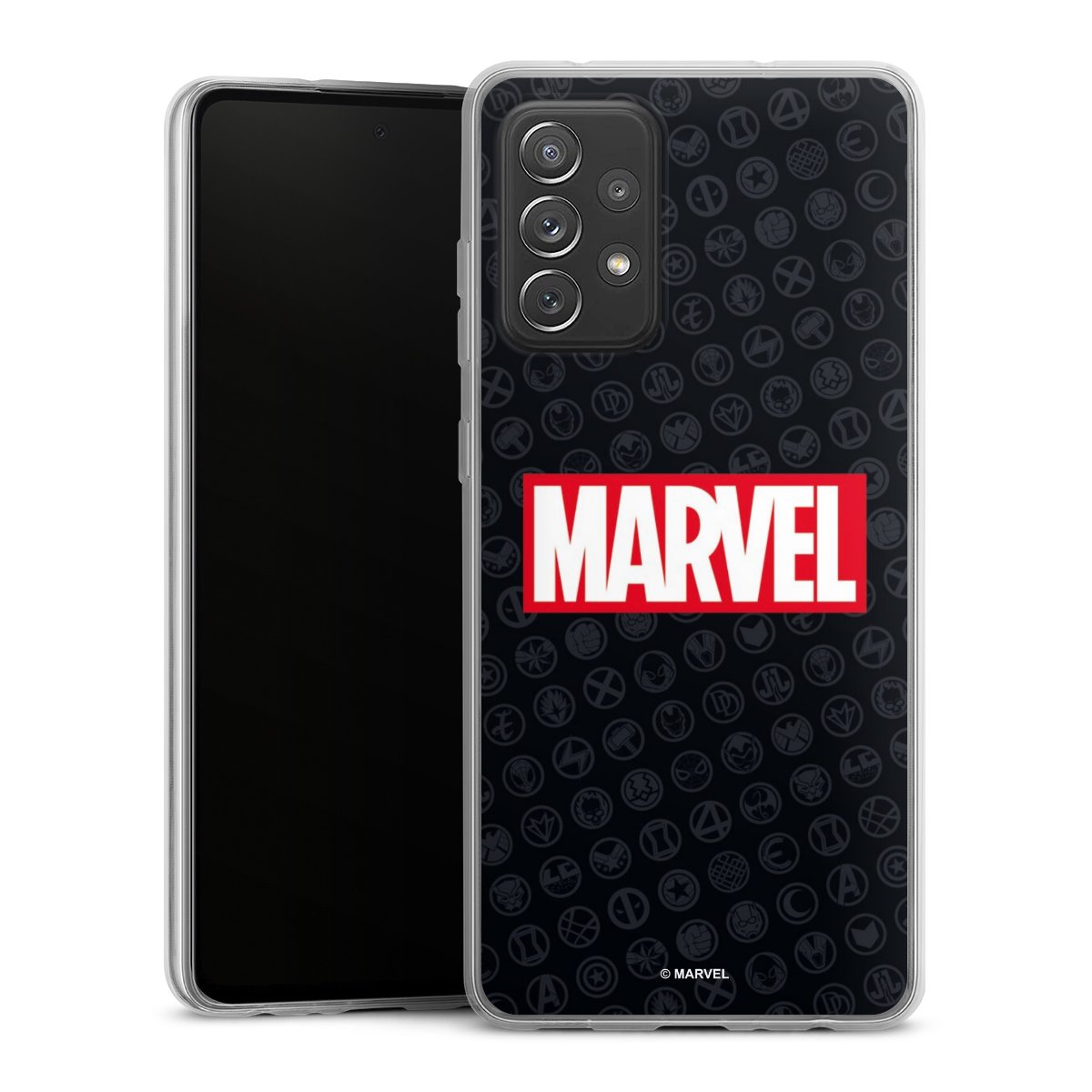 Marvel Logo Black Red 