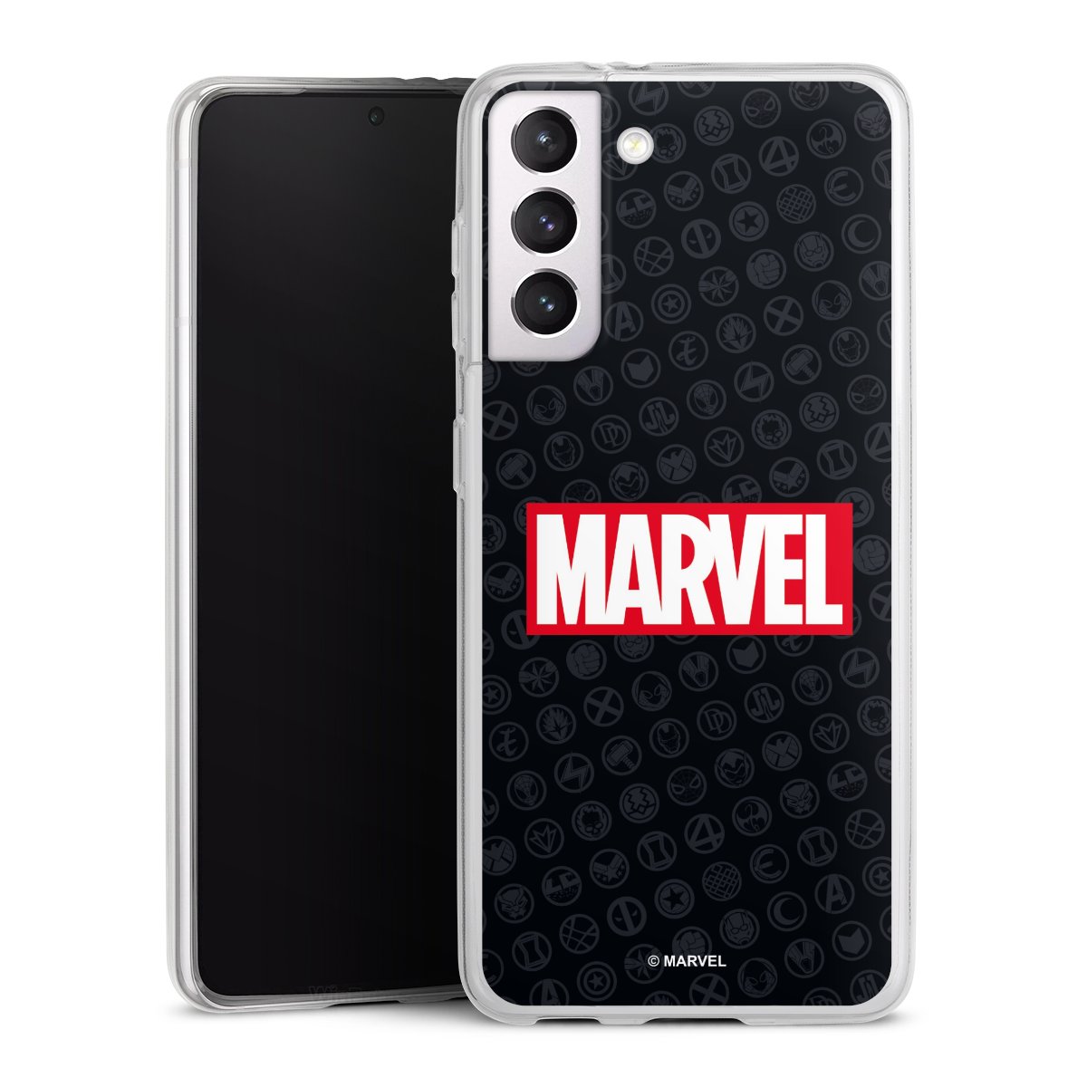 Marvel Logo Black Red 