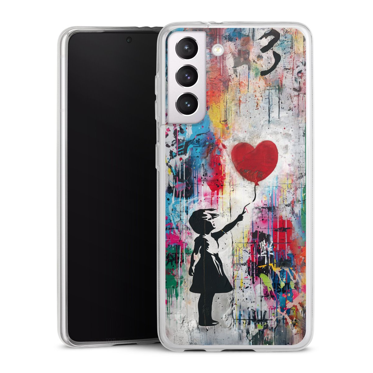 Balloon Girl Colorful