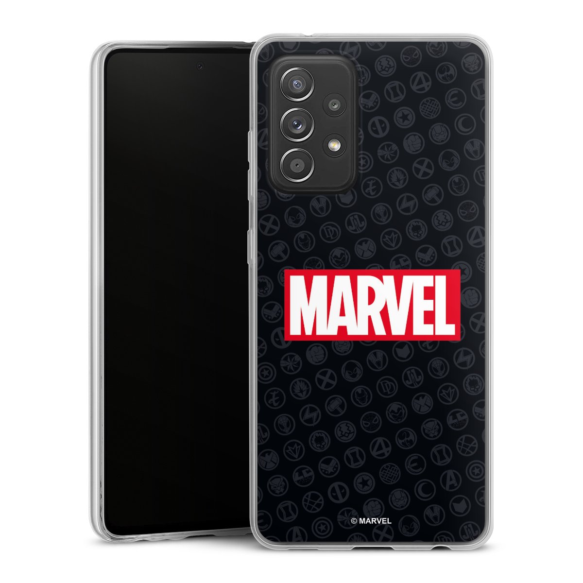 Marvel Logo Black Red 