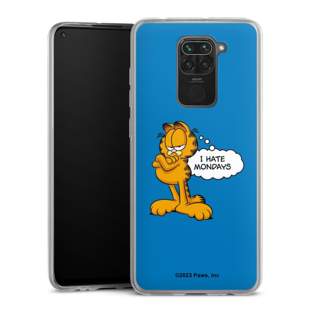 Garfield Je déteste les lundis Bleu