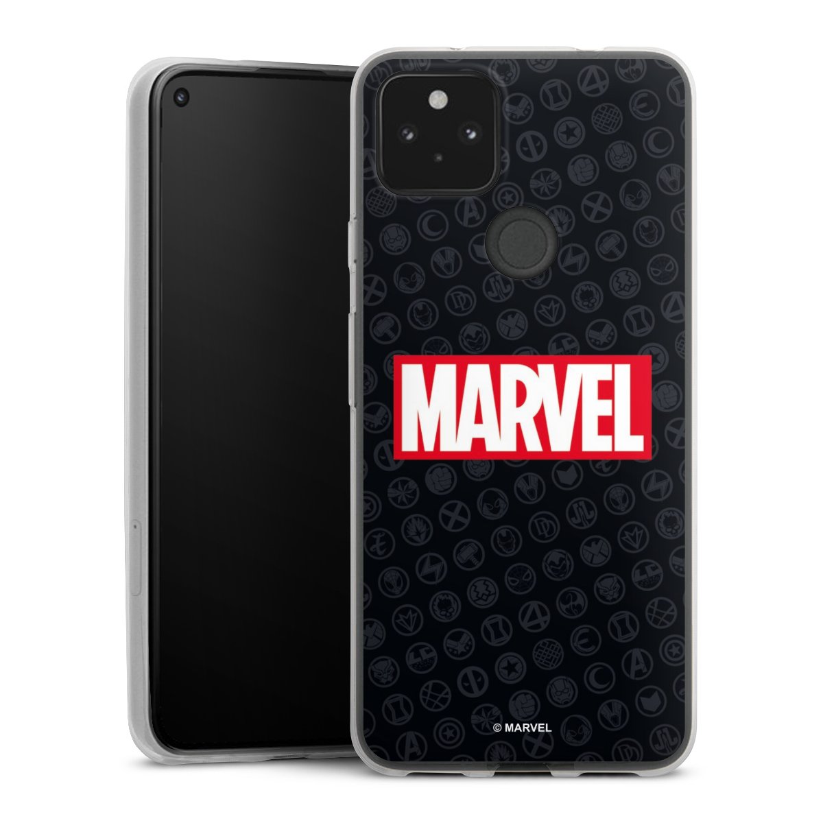 Marvel Logo Black Red 