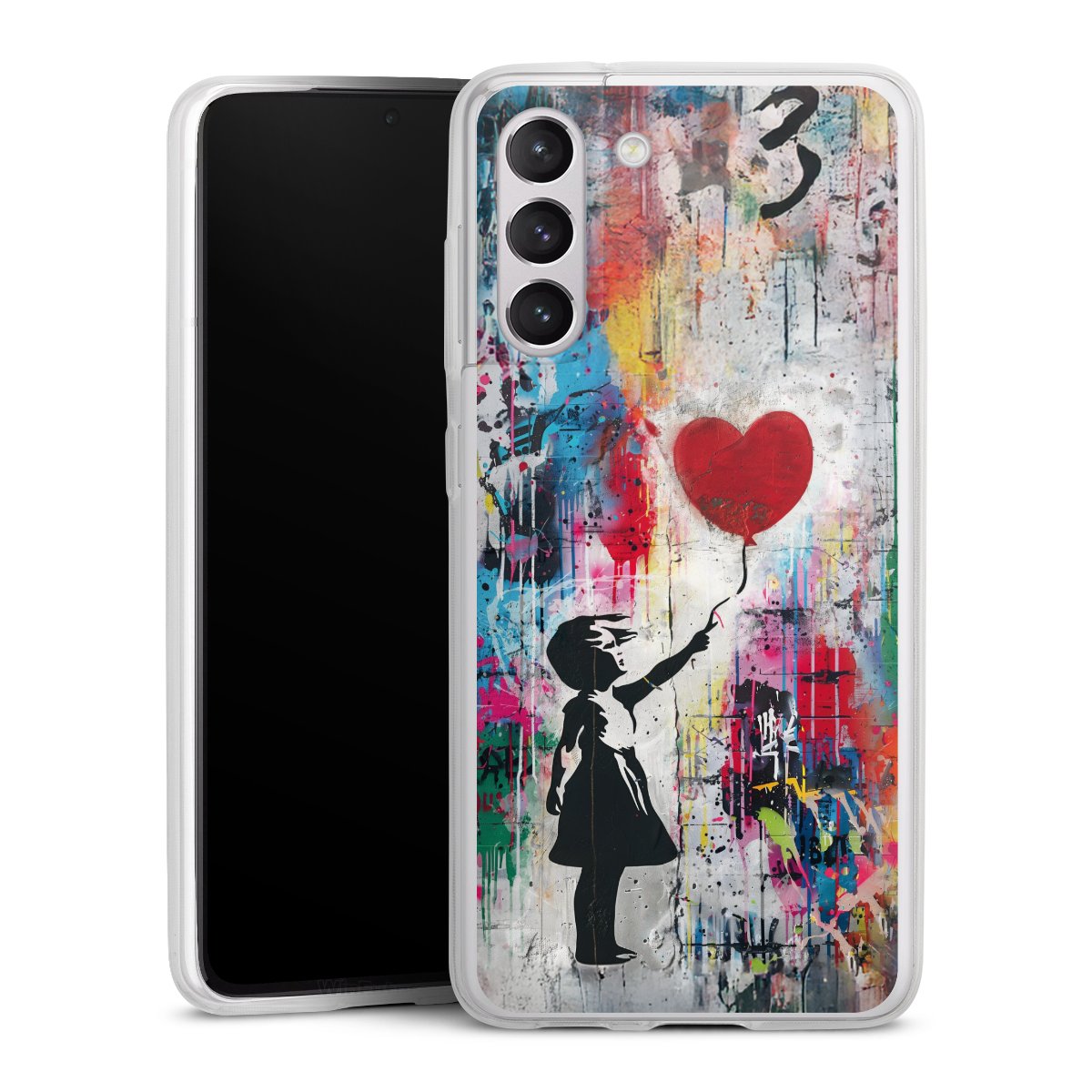 Balloon Girl Colorful