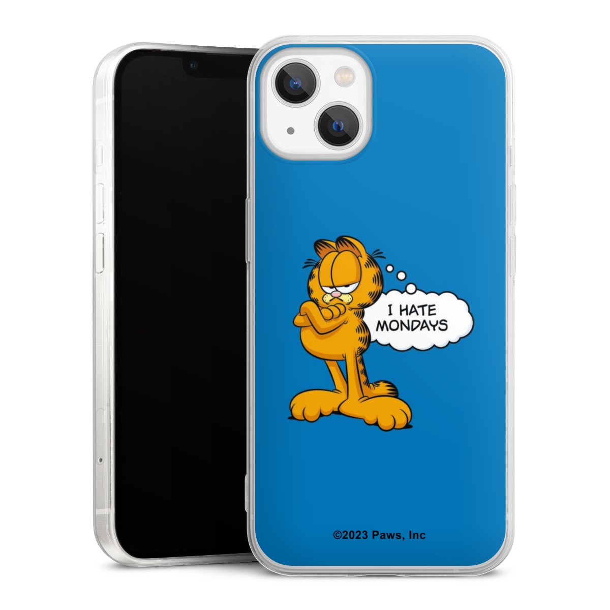 Garfield Je déteste les lundis Bleu