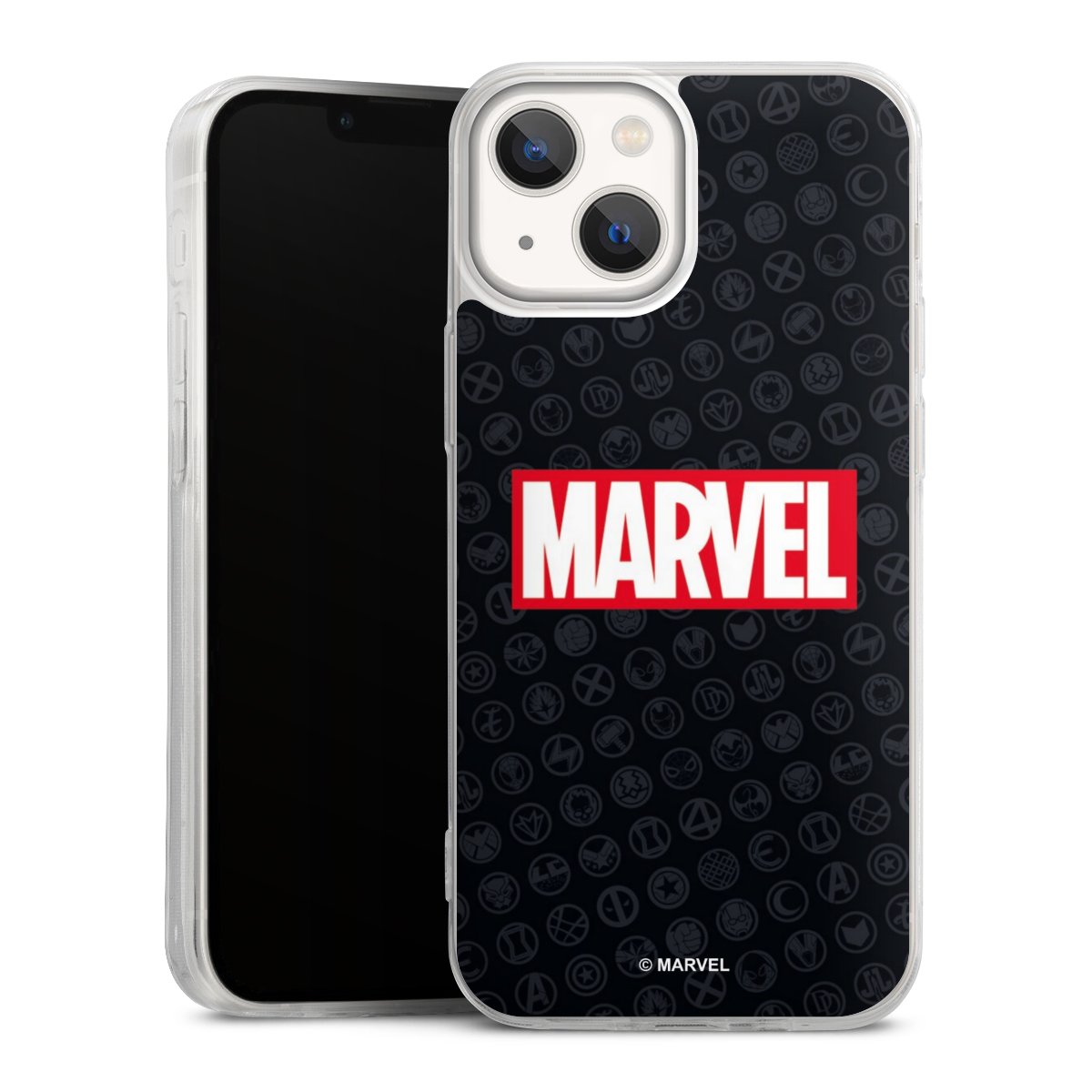 Marvel Logo Black Red 