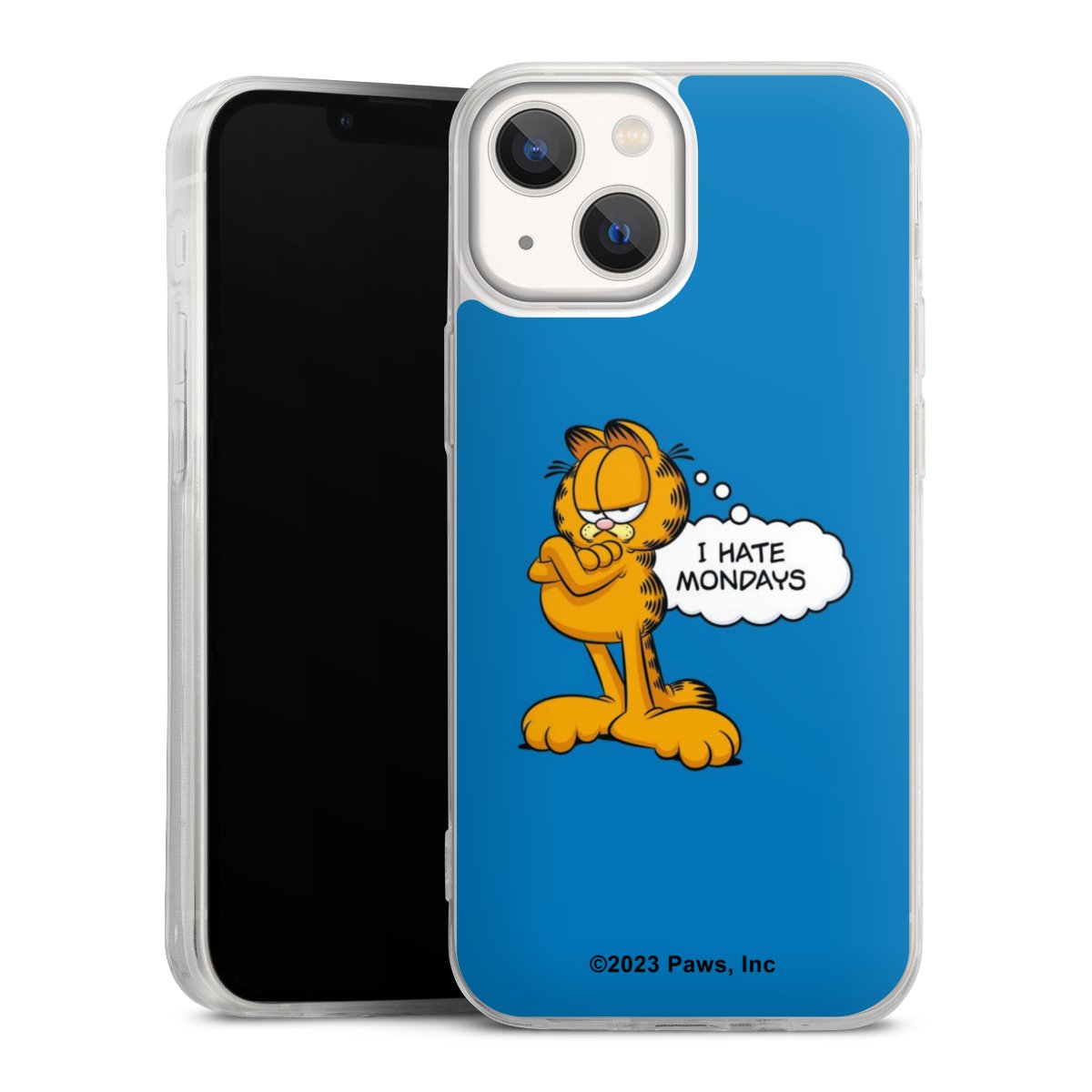 Garfield Ik haat maandagen blauw