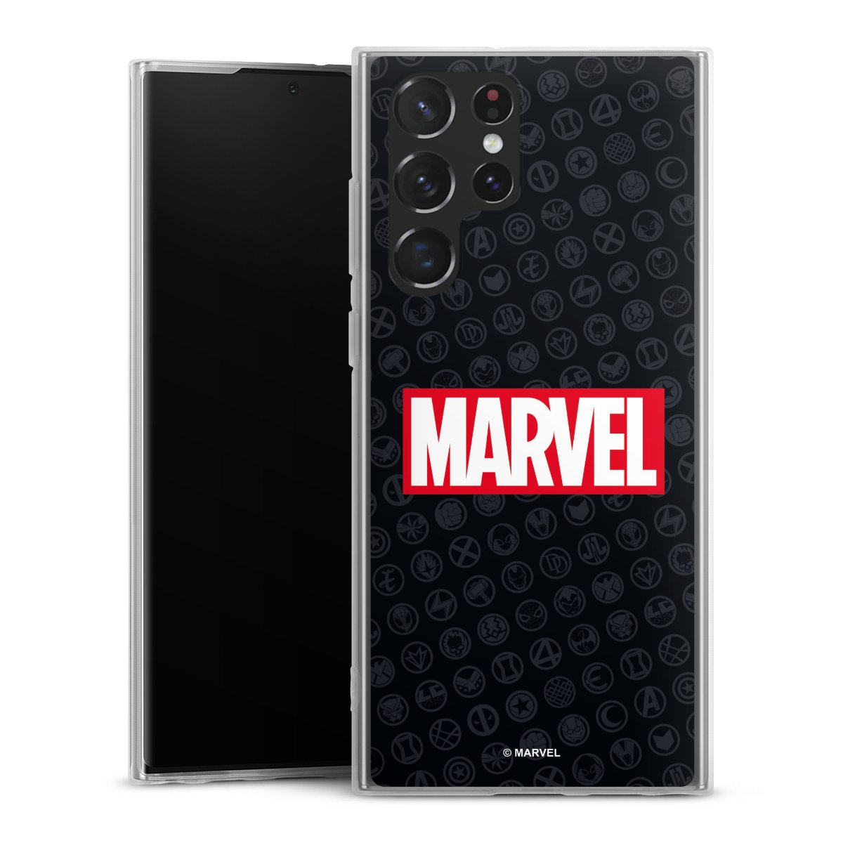 Marvel Logo Black Red 