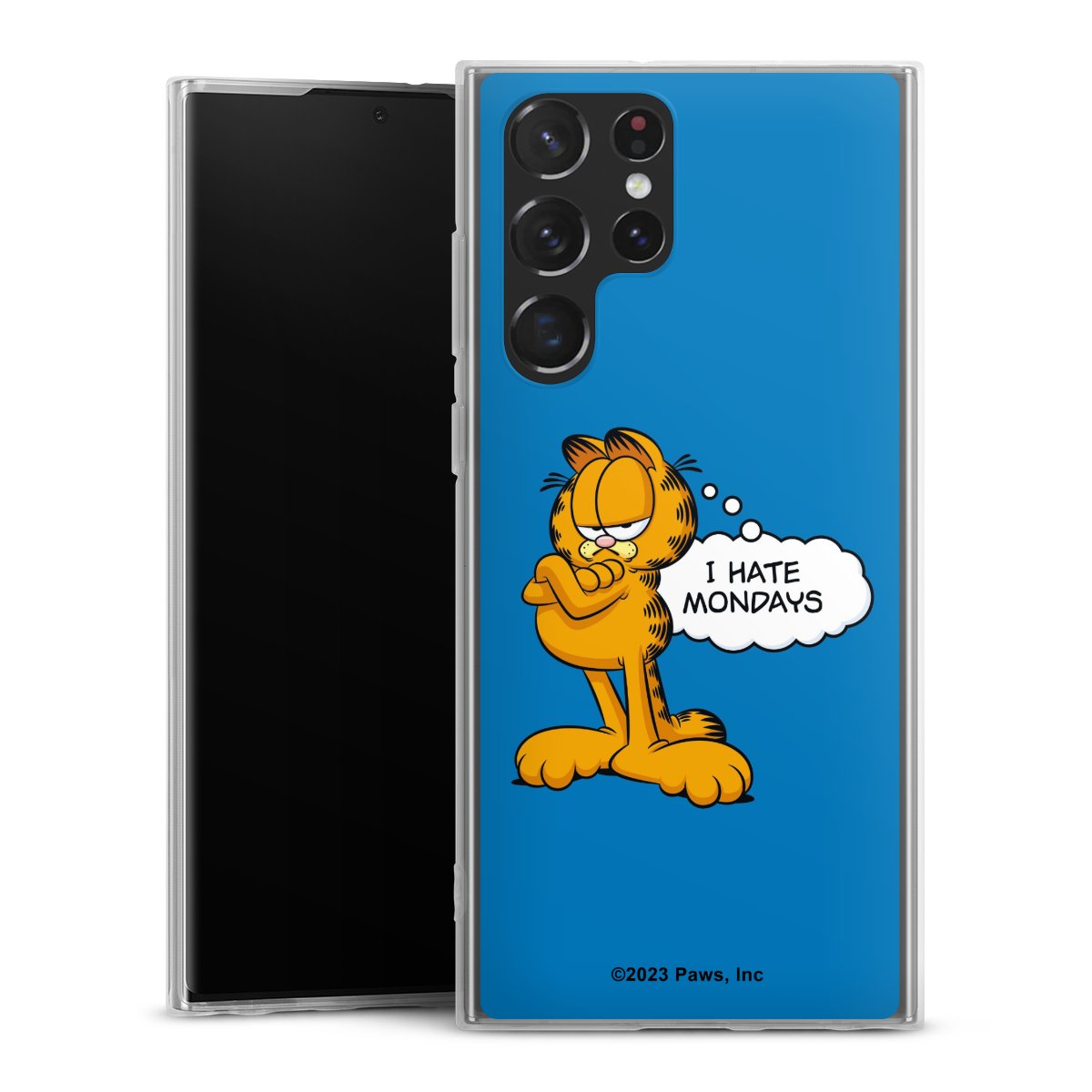 Garfield Je déteste les lundis Bleu