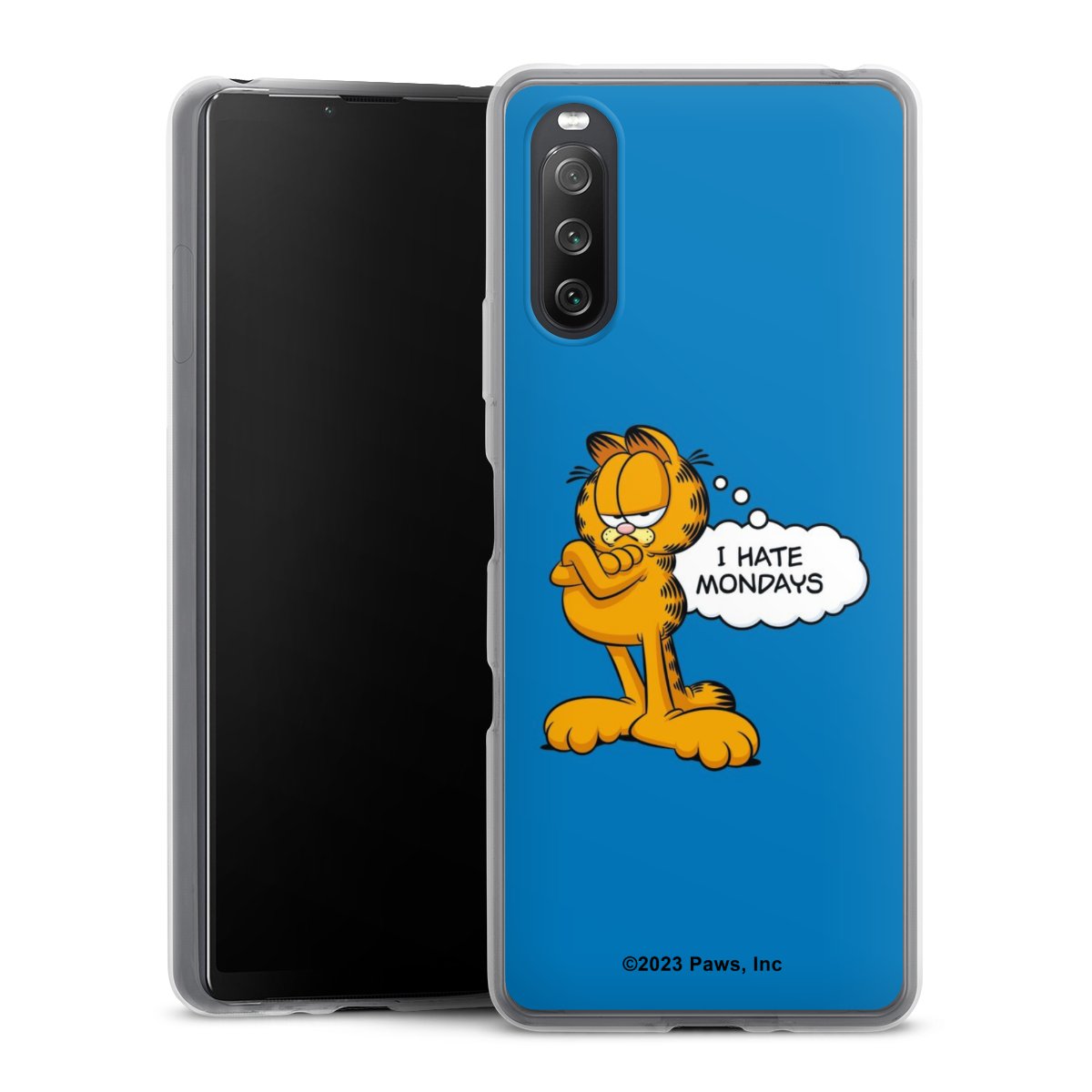 Garfield Ik haat maandagen blauw