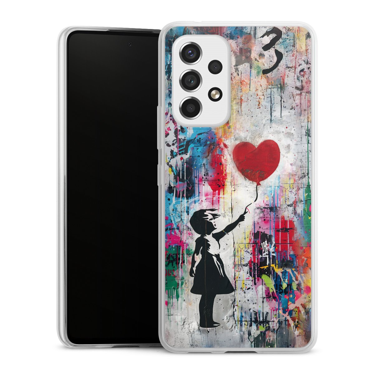 Balloon Girl Colorful