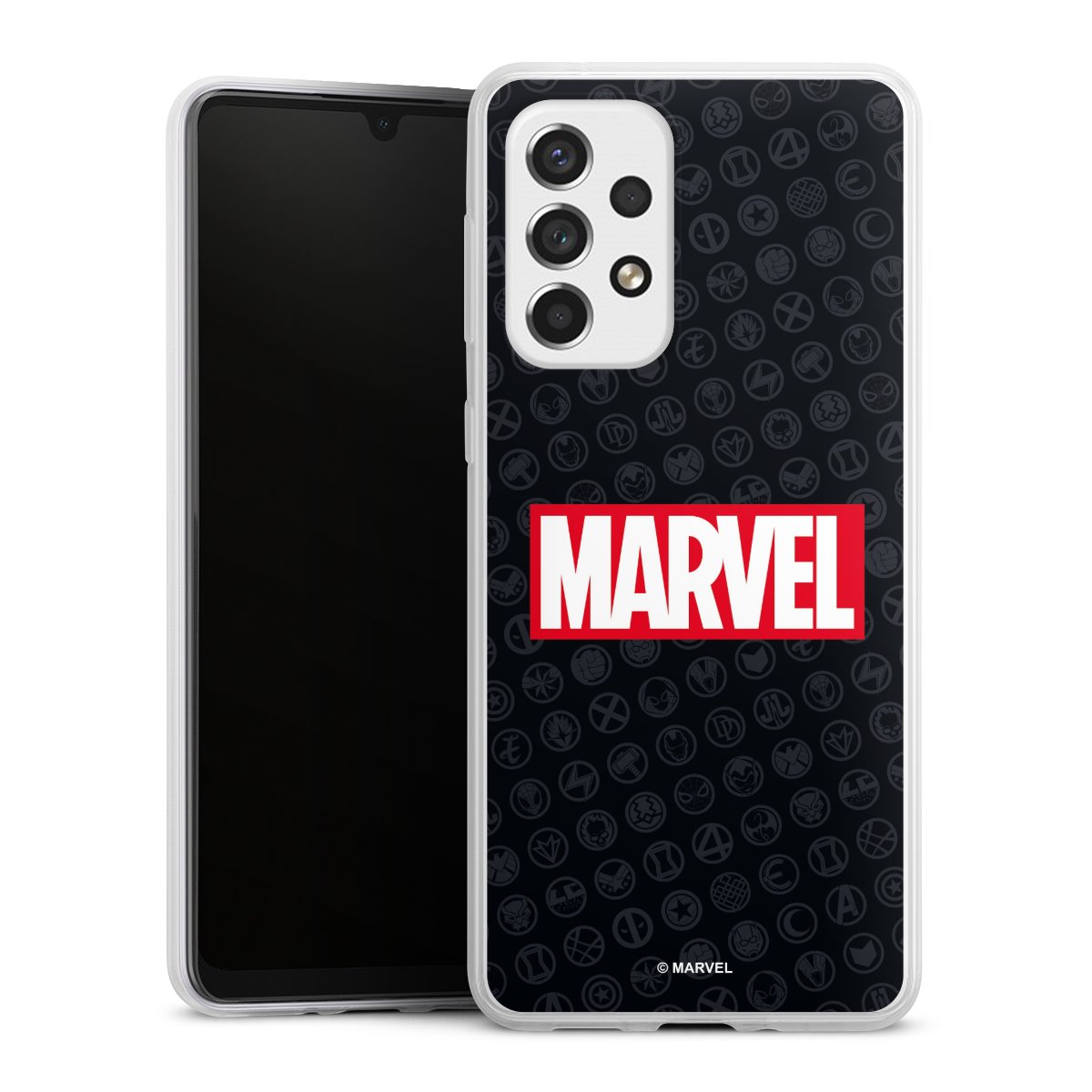 Marvel Logo Black Red 