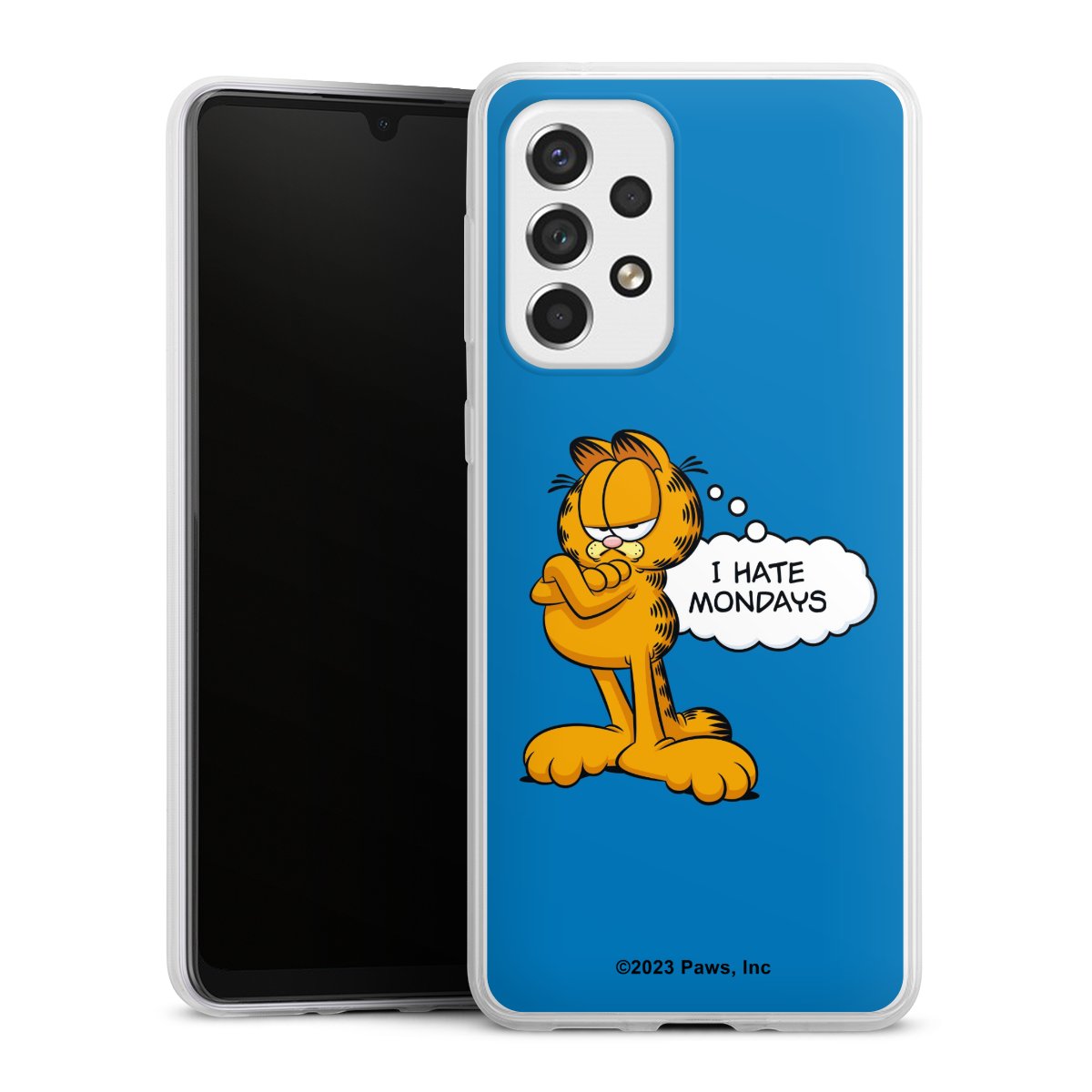 Garfield Je déteste les lundis Bleu