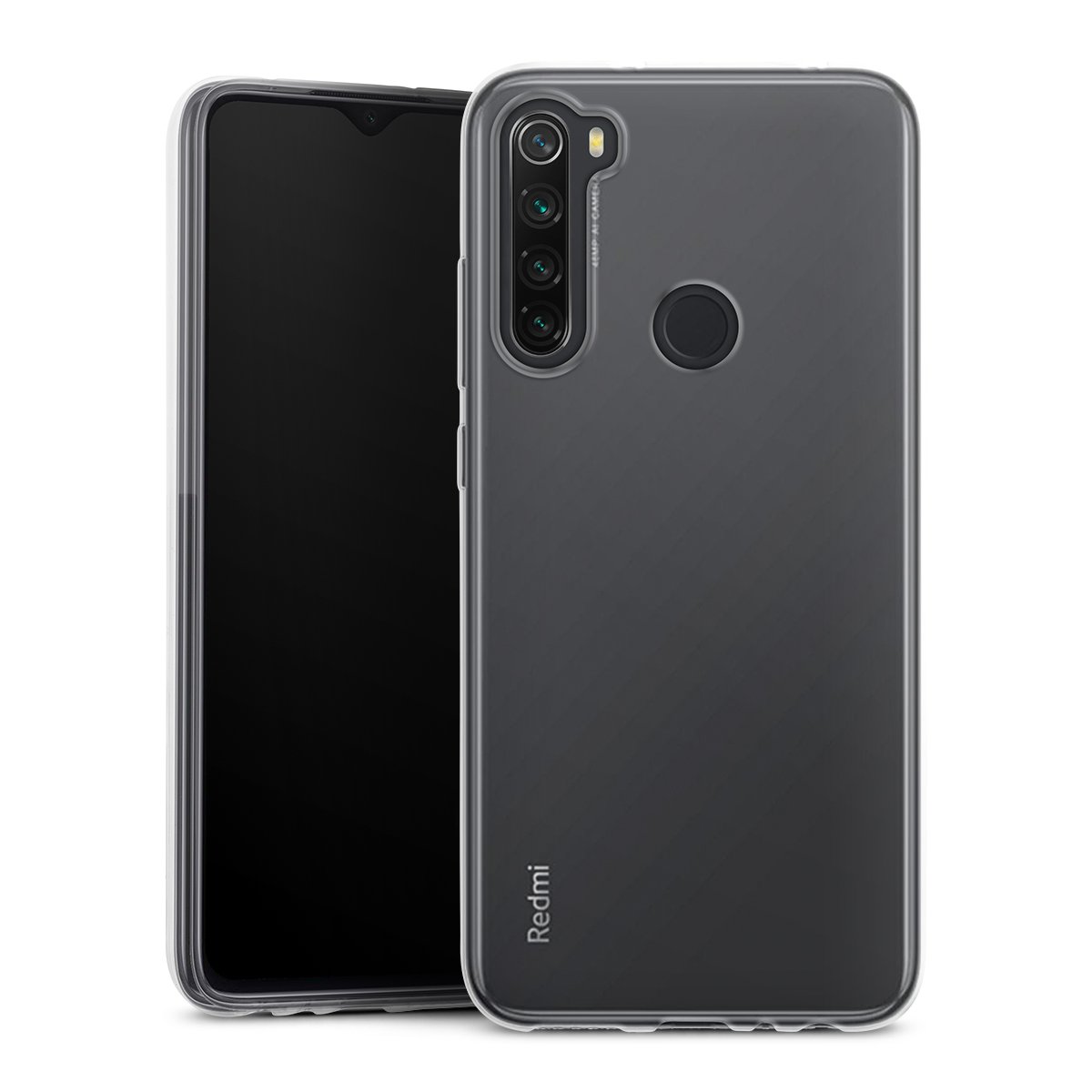 Silicone Slim Case per Xiaomi Redmi Note 8 (2021)
