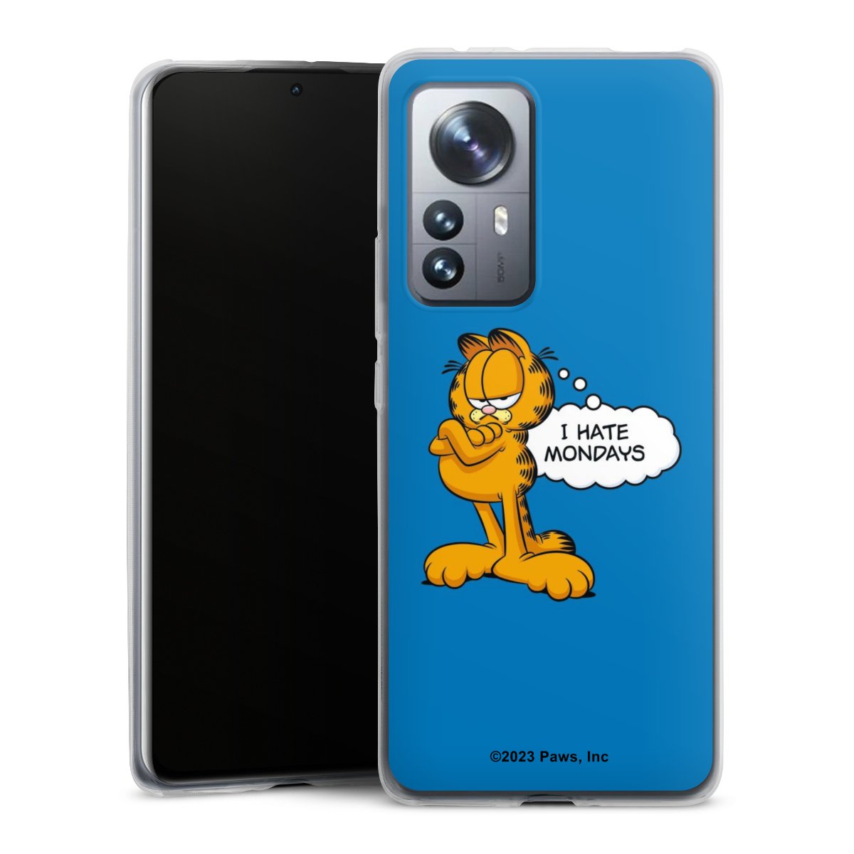 Garfield Je déteste les lundis Bleu