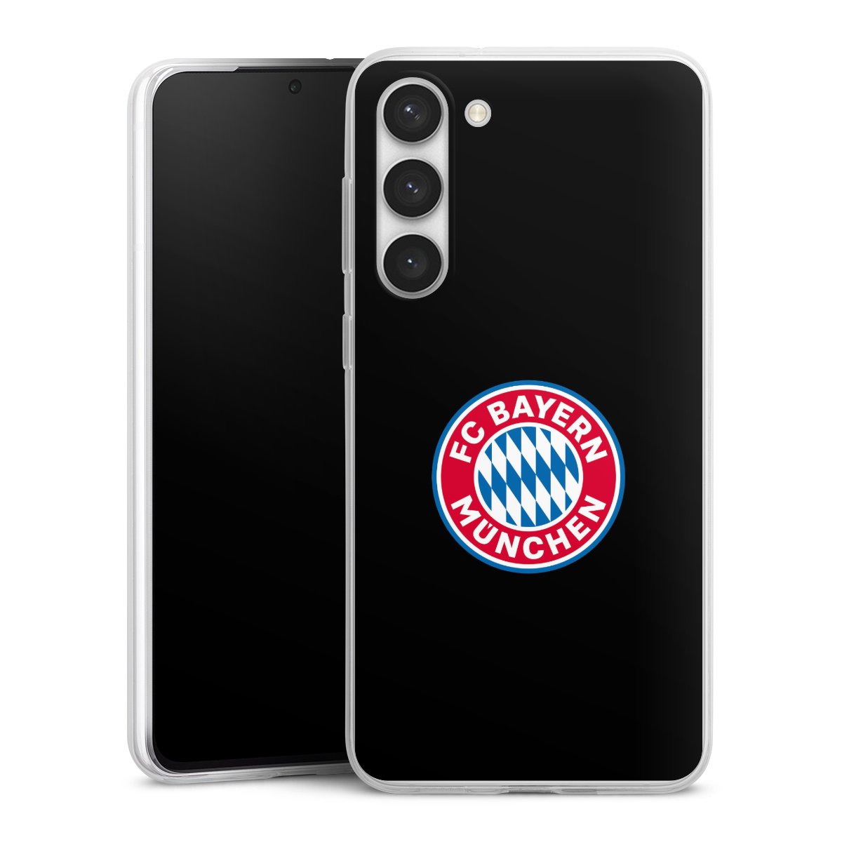 FCB Logo auf Schwarz