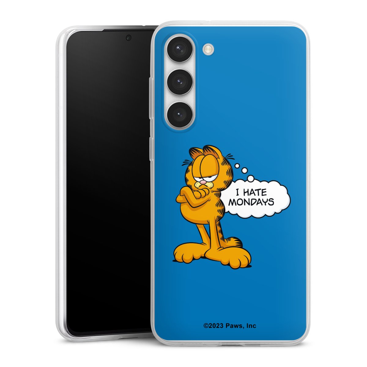 Garfield Ik haat maandagen blauw