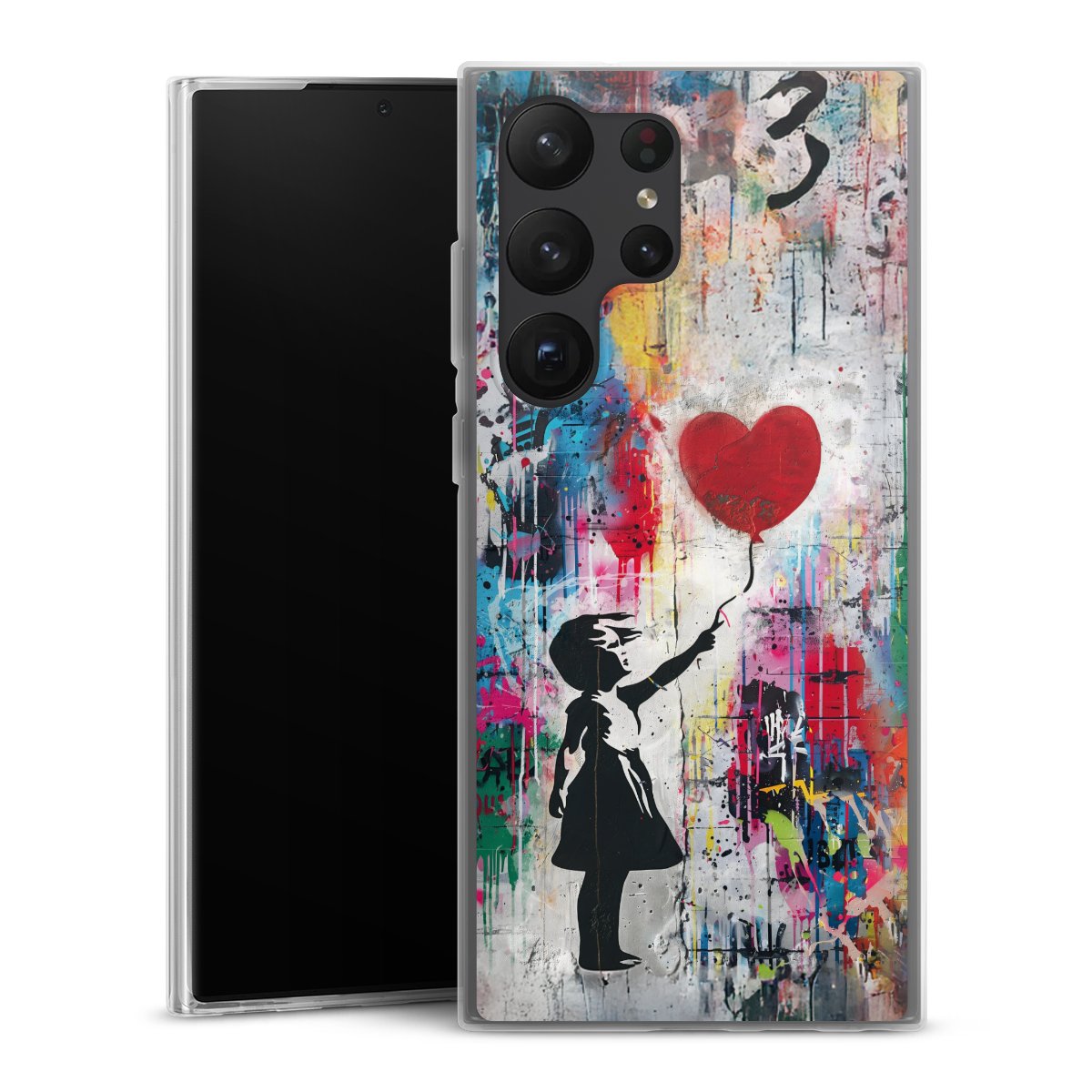 Balloon Girl Colorful