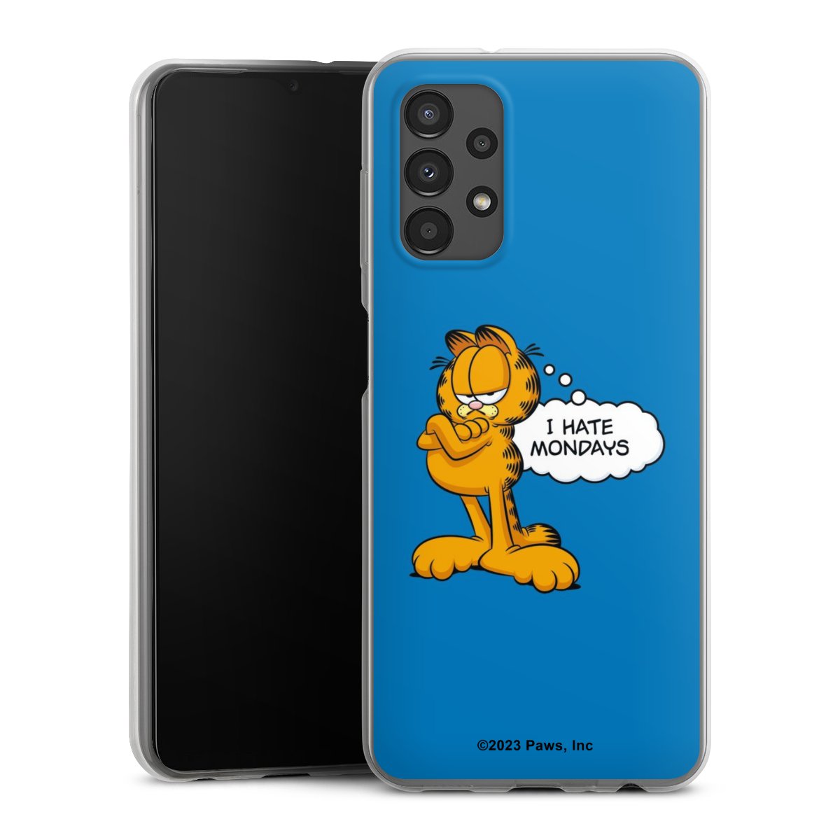 Garfield Ik haat maandagen blauw