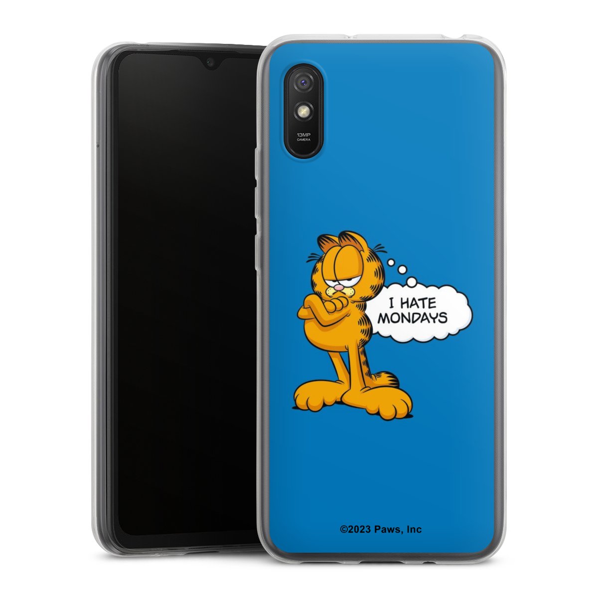 Garfield Je déteste les lundis Bleu