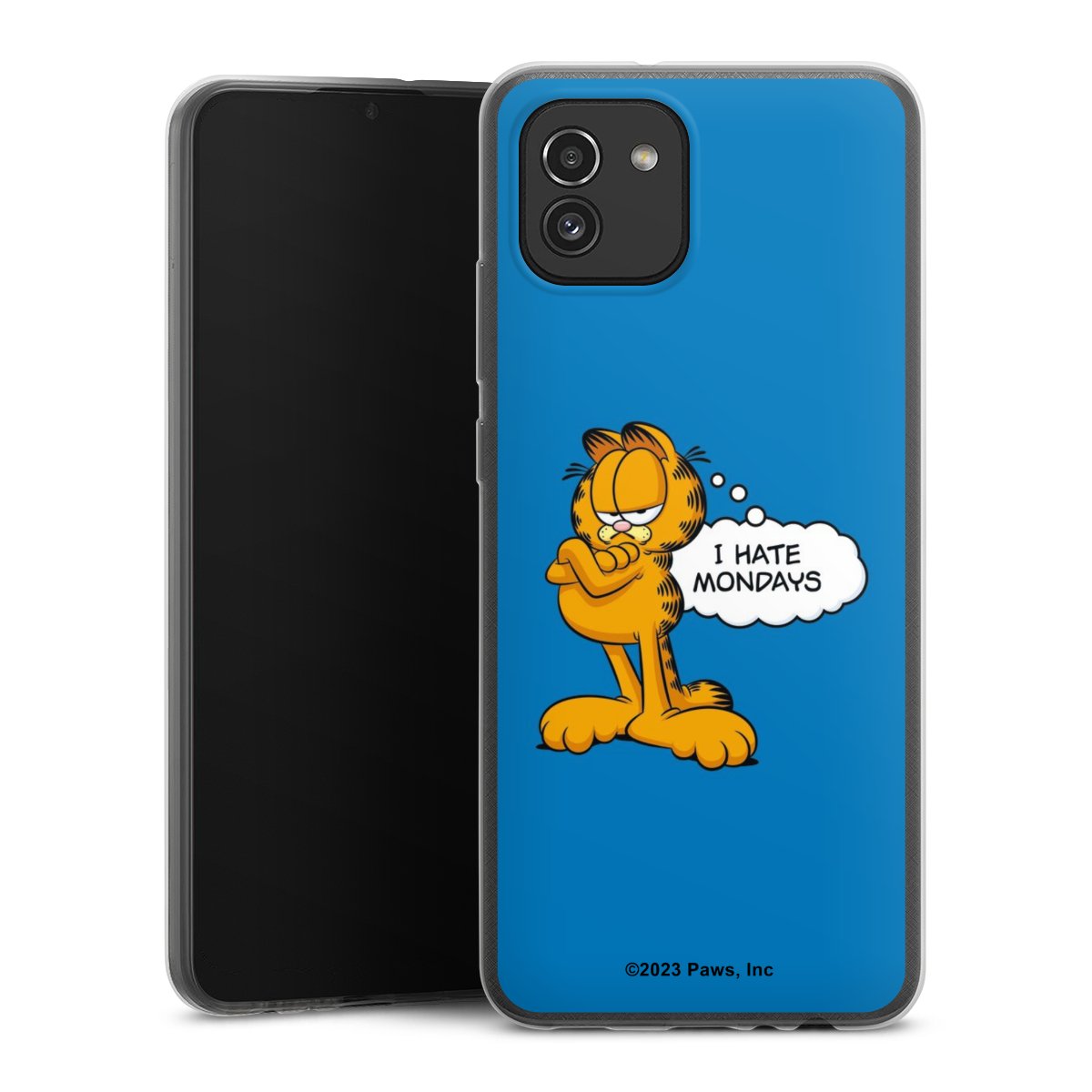 Garfield Ik haat maandagen blauw