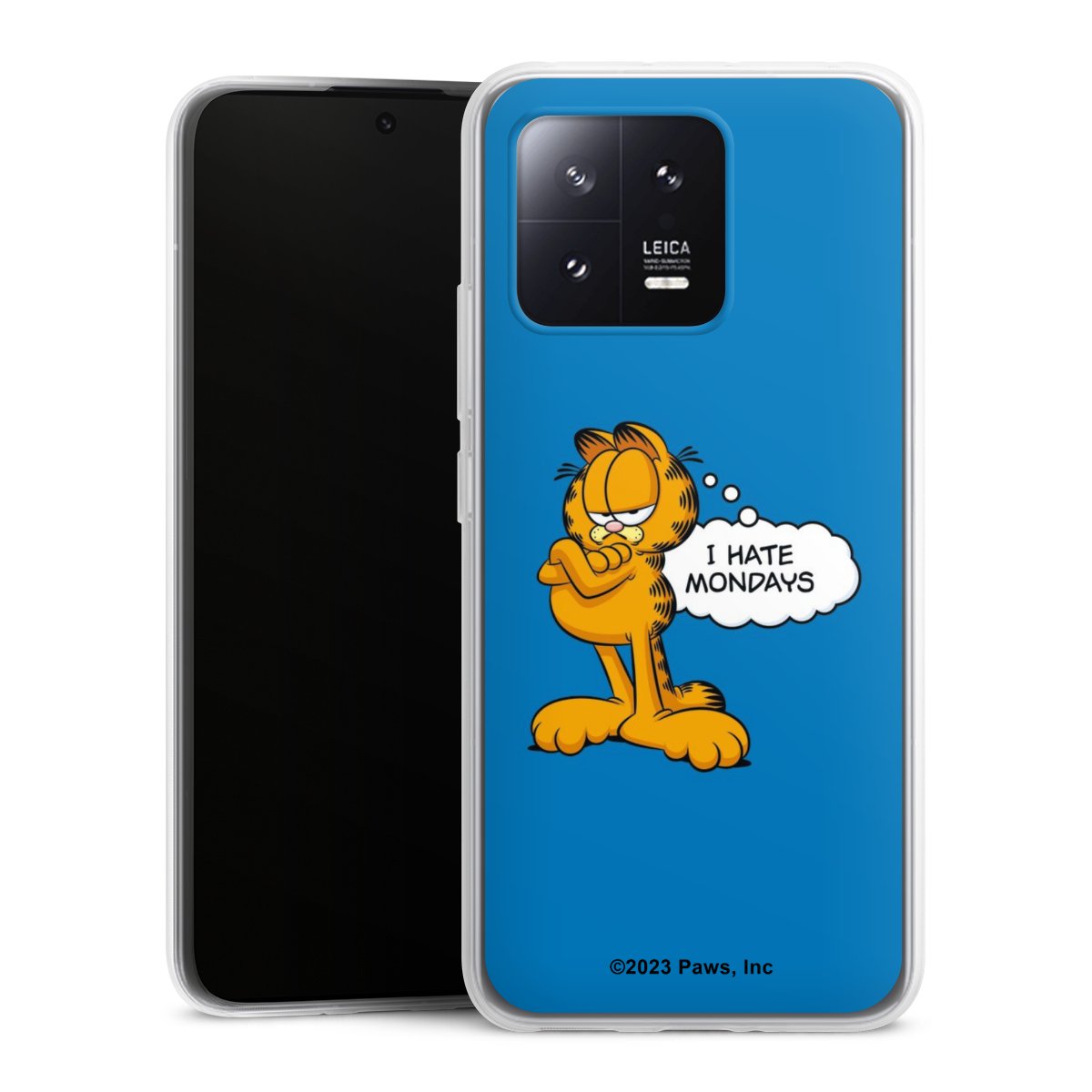 Garfield Ik haat maandagen blauw