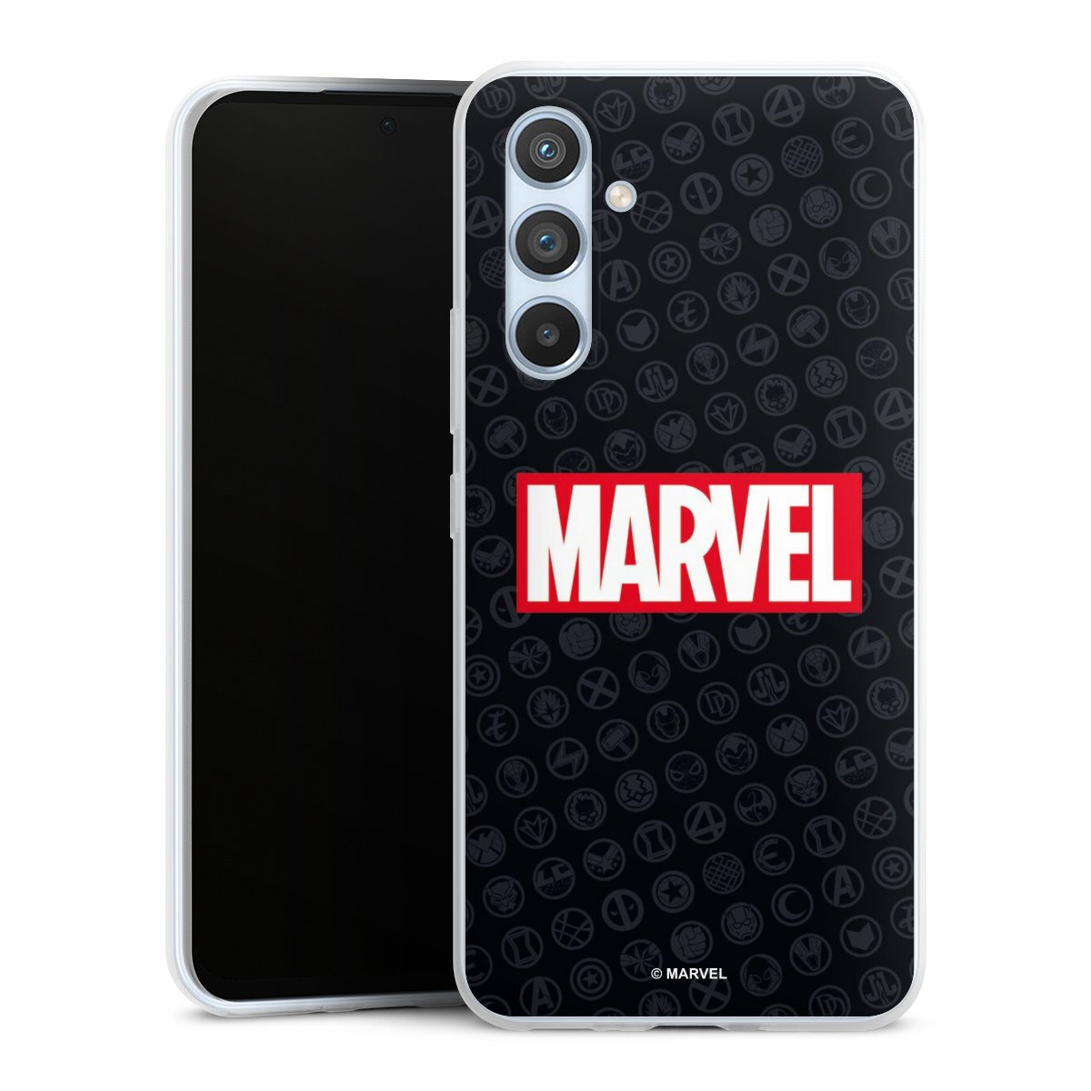 Marvel Logo Black Red 